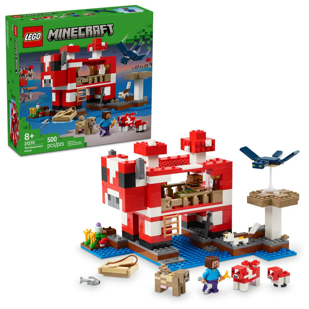 LEGO Minecraft The Mooshroom House - Image 2