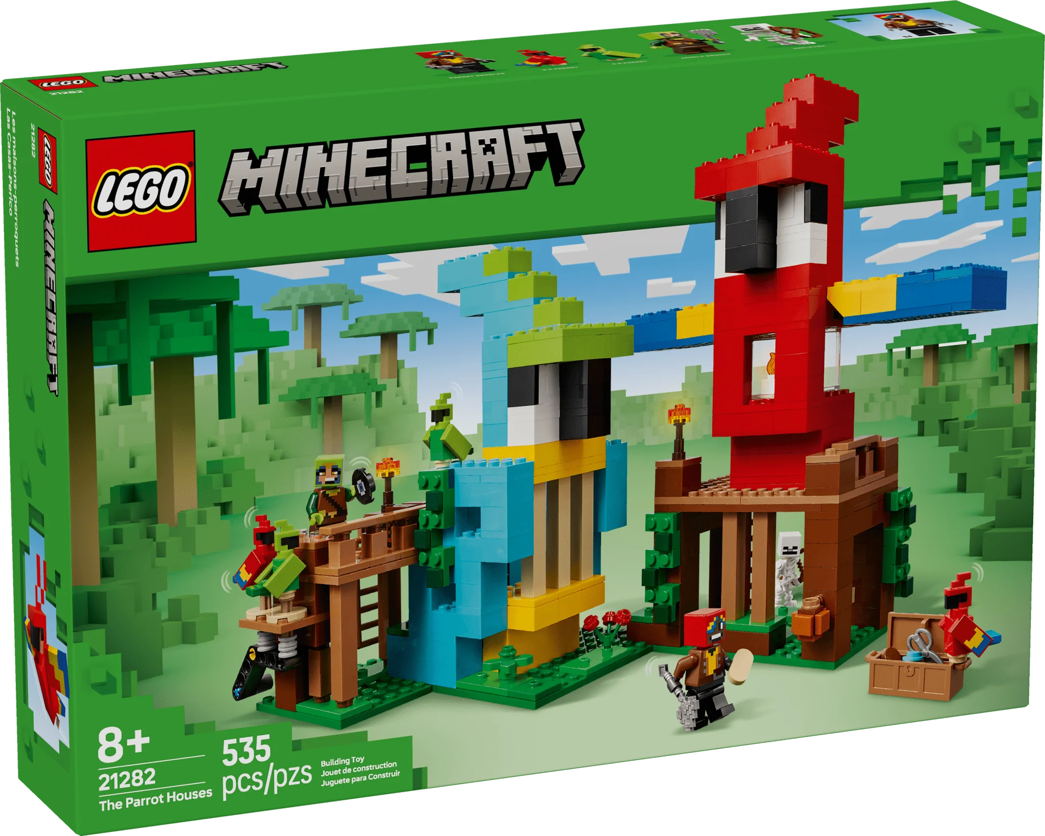 LEGO Minecraft The Parrot Houses