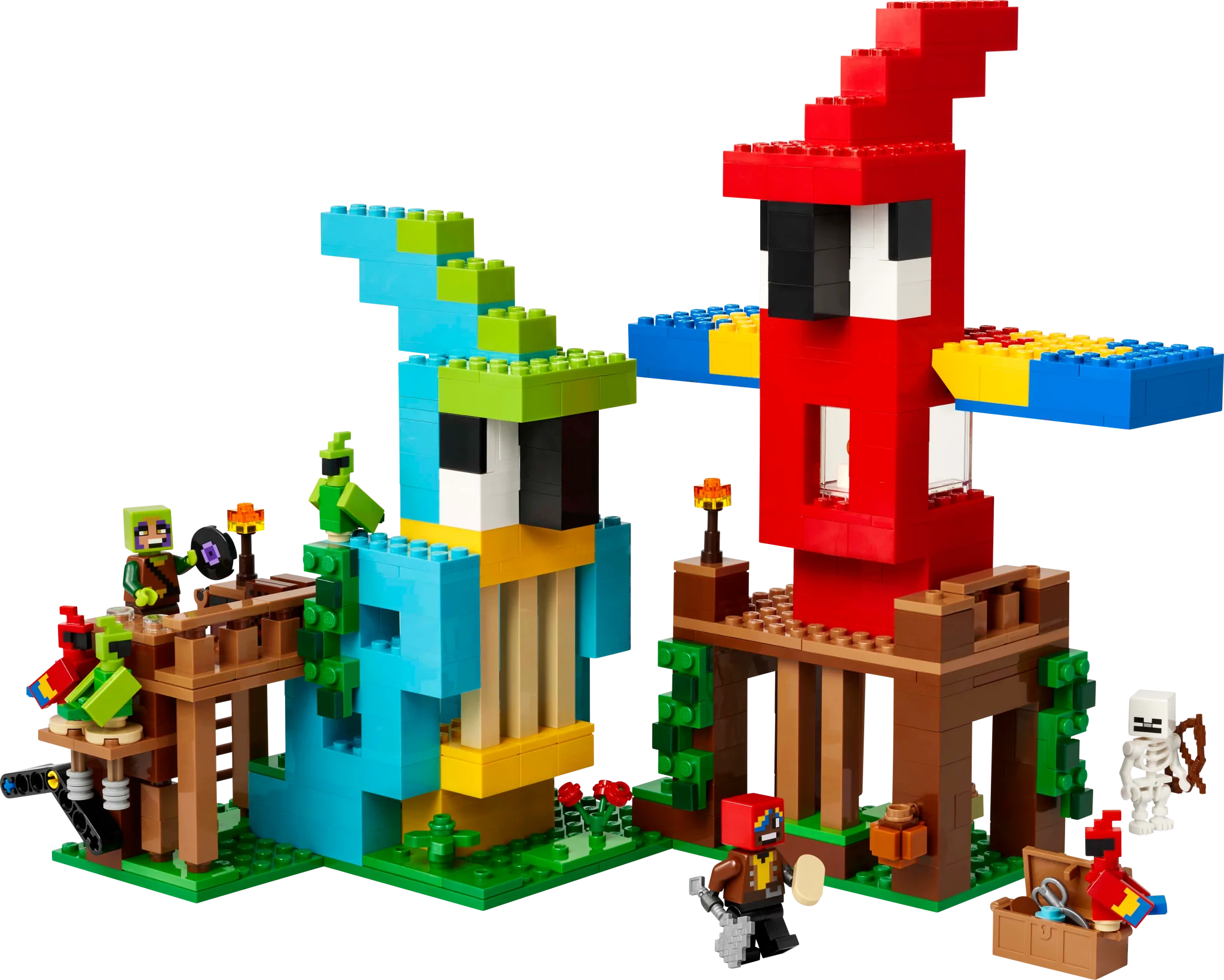 LEGO Minecraft The Parrot Houses - Image 3