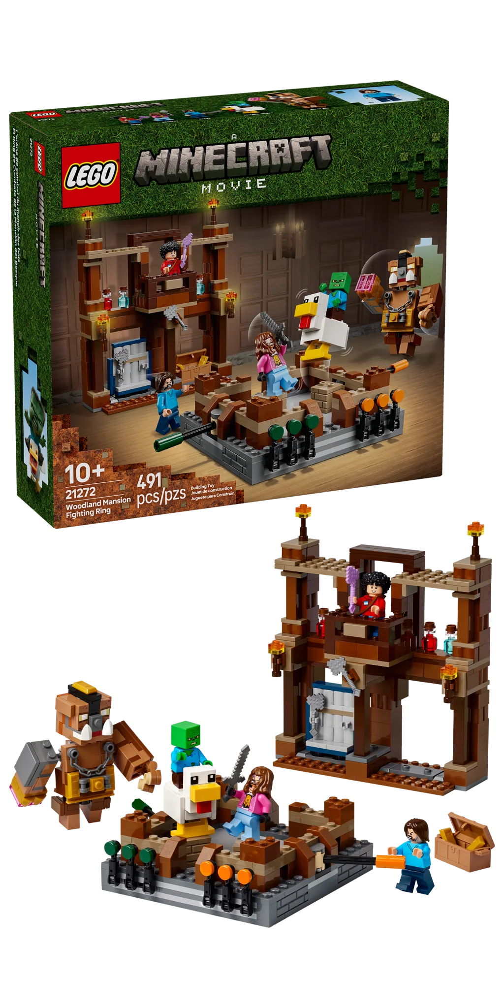 LEGO Minecraft Woodland Mansion Fighting Ring - Image 2