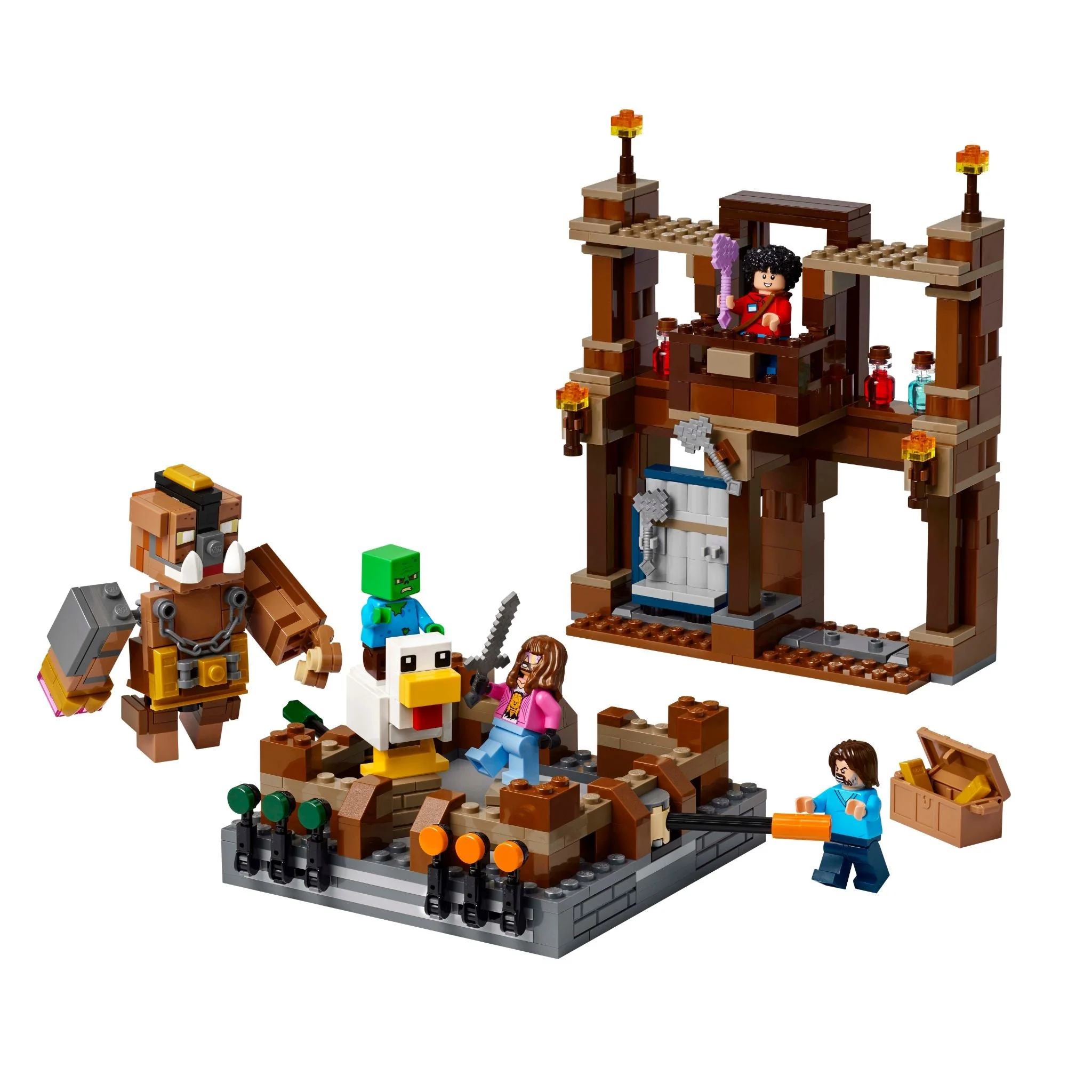 LEGO Minecraft Woodland Mansion Fighting Ring - Image 3