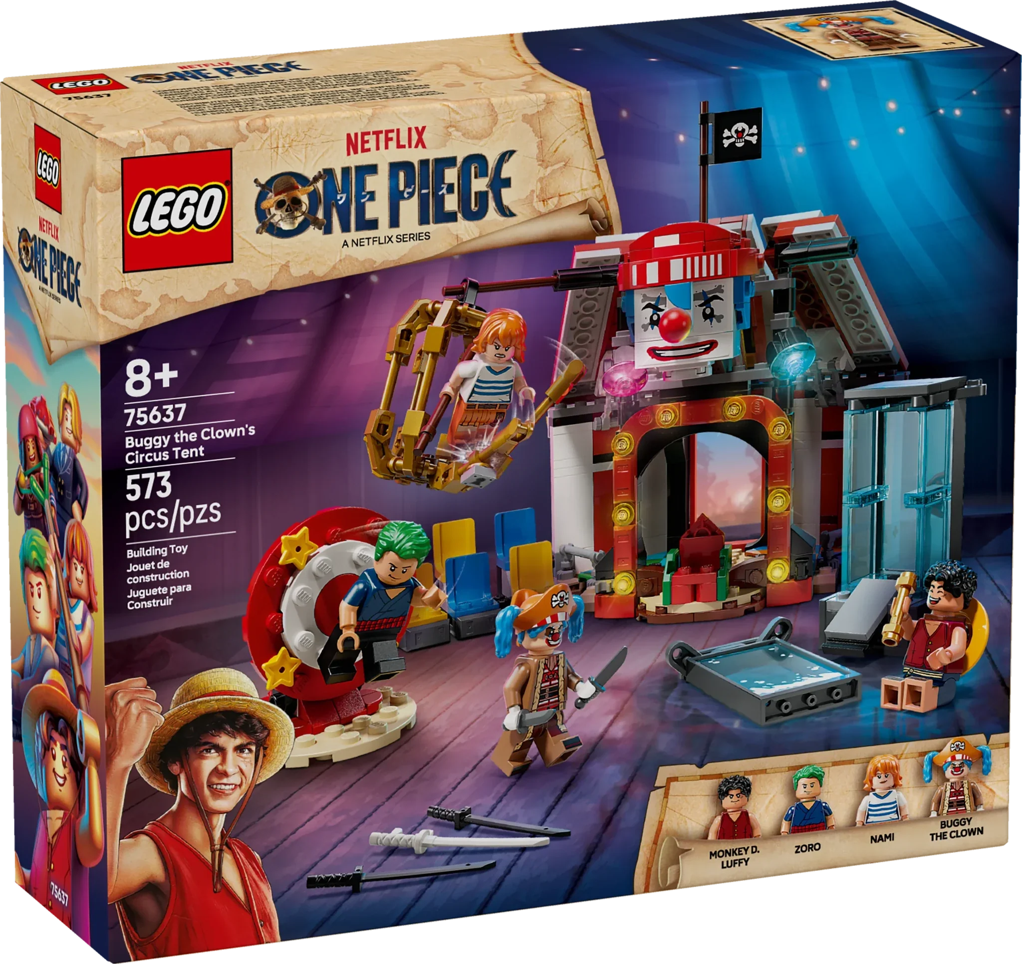 LEGO ONE PIECE Buggy the Clown's Circus Tent