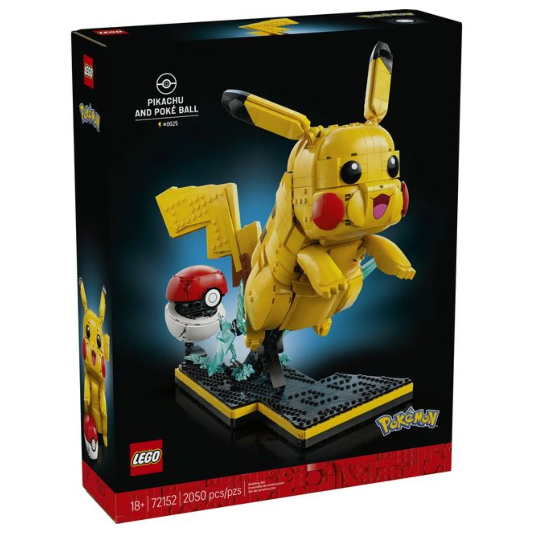 LEGO Pokemon Pikachu and Poke Ball