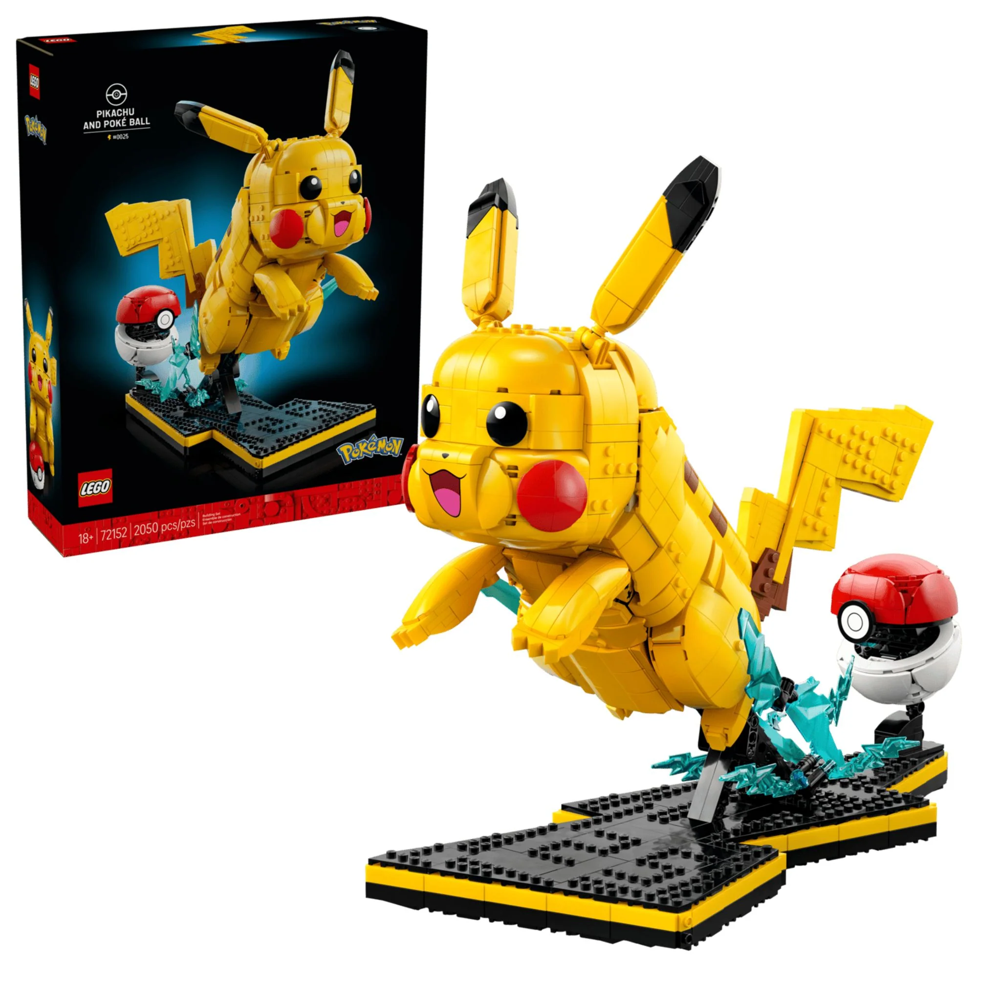 LEGO Pokemon Pikachu and Poke Ball - Image 2