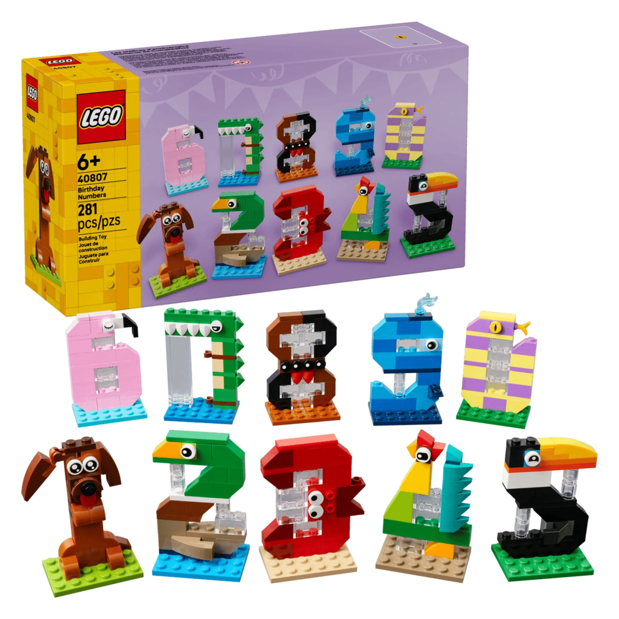LEGO Seasons and Occasions Birthday Numbers - Image 2