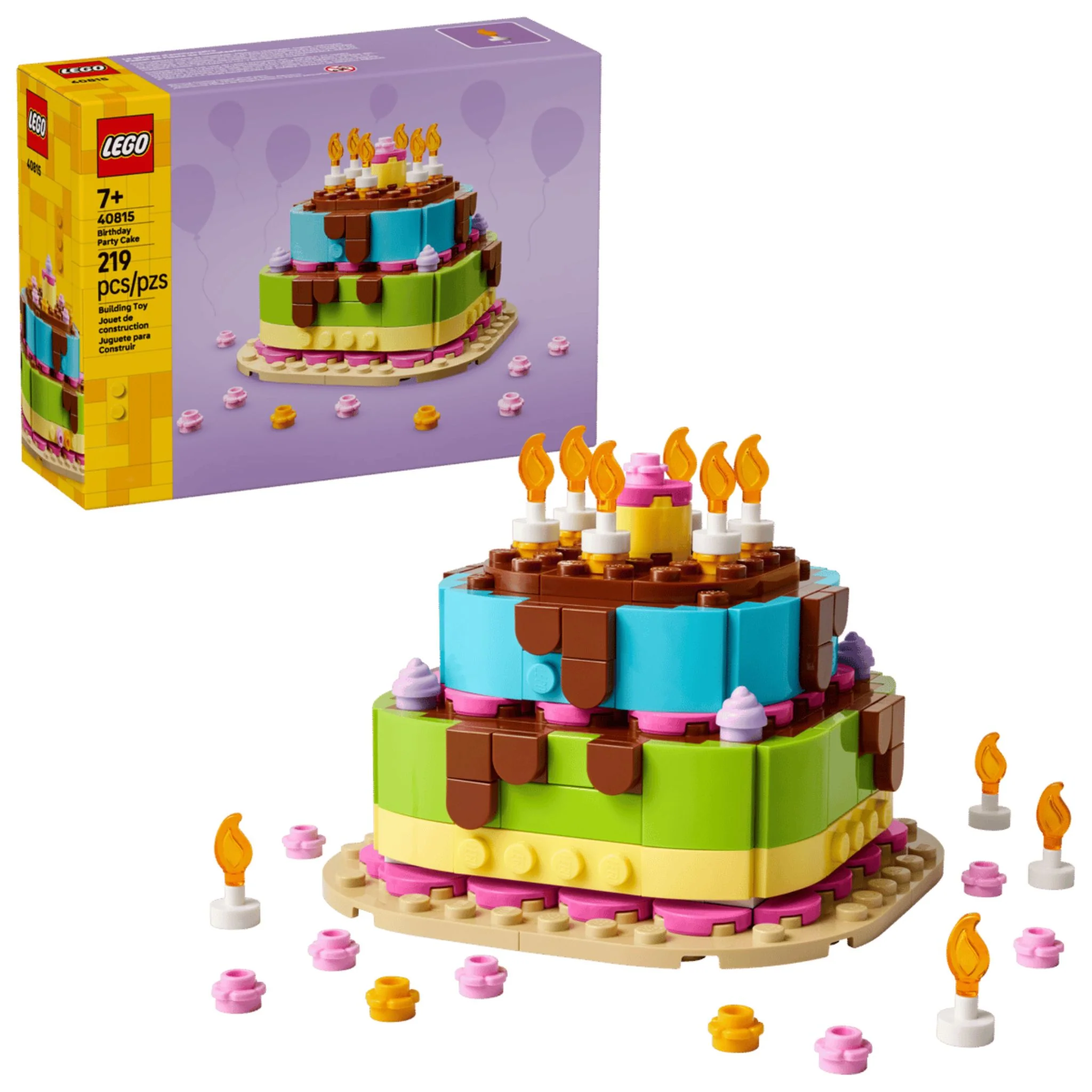 LEGO Seasons and Occasions Birthday Party Cake - Image 2