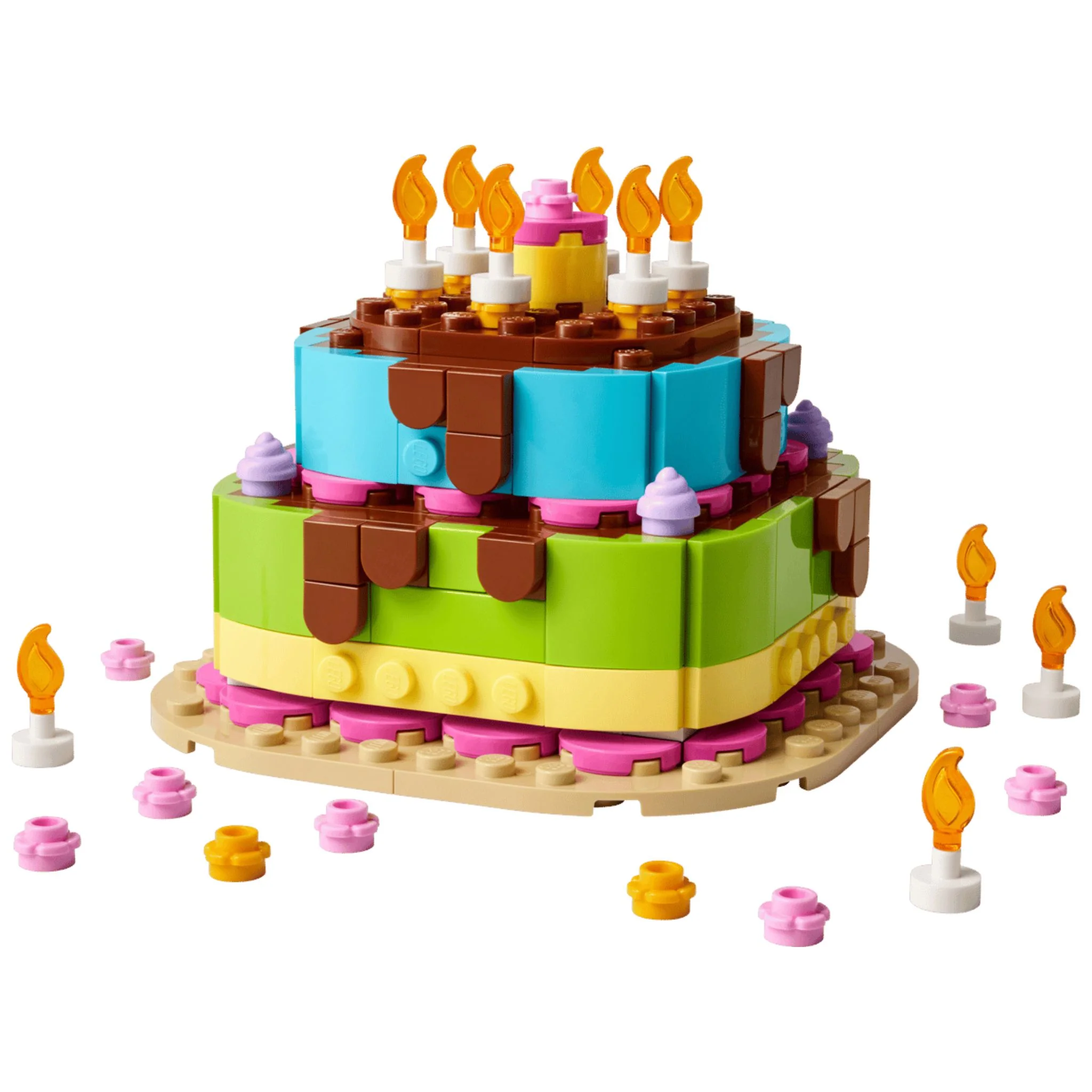 LEGO Seasons and Occasions Birthday Party Cake - Image 3