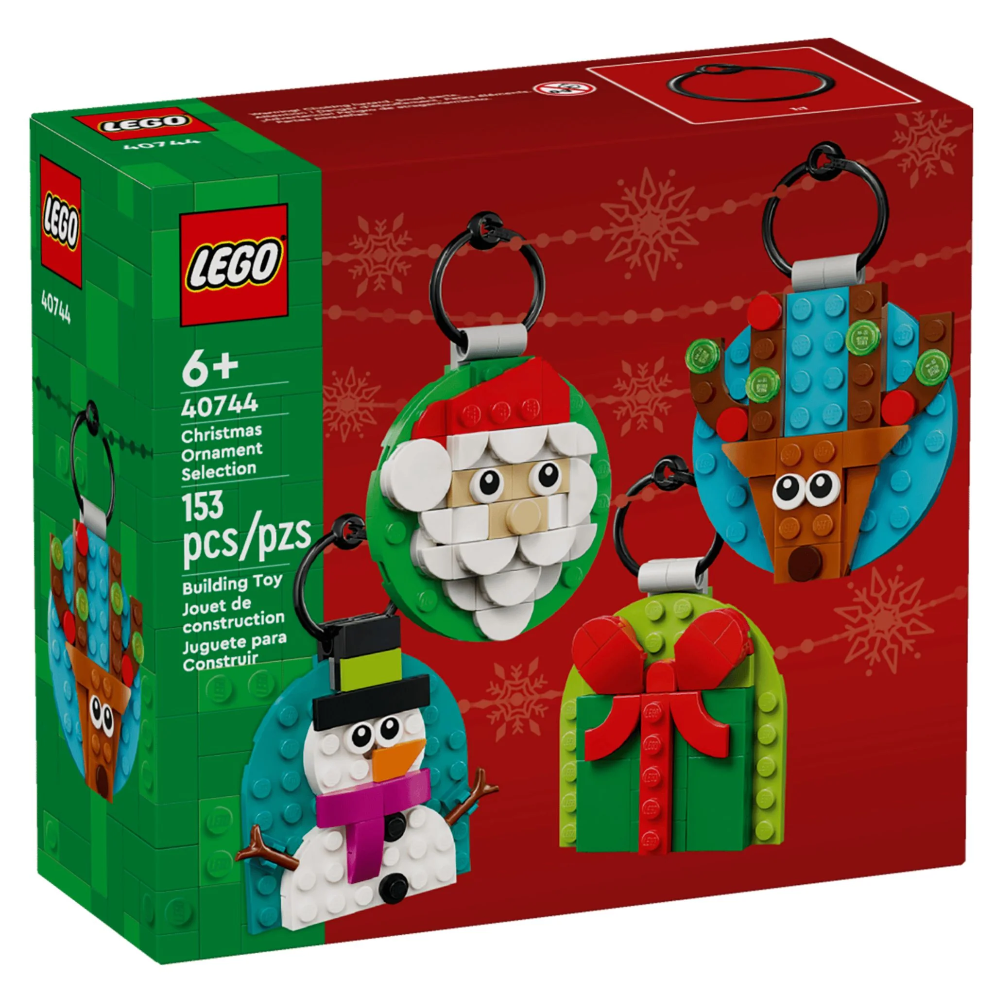 LEGO Seasons and Occasions Christmas Ornament Selection