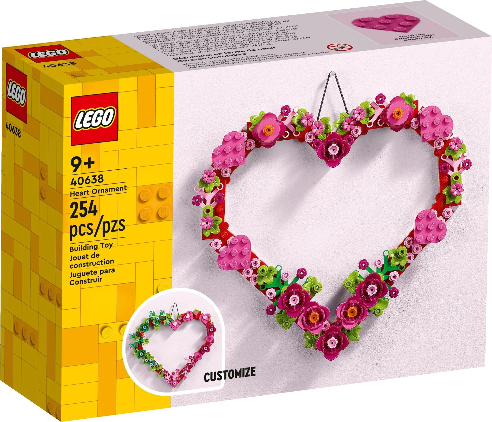 LEGO Seasons and Occasions Heart Ornament