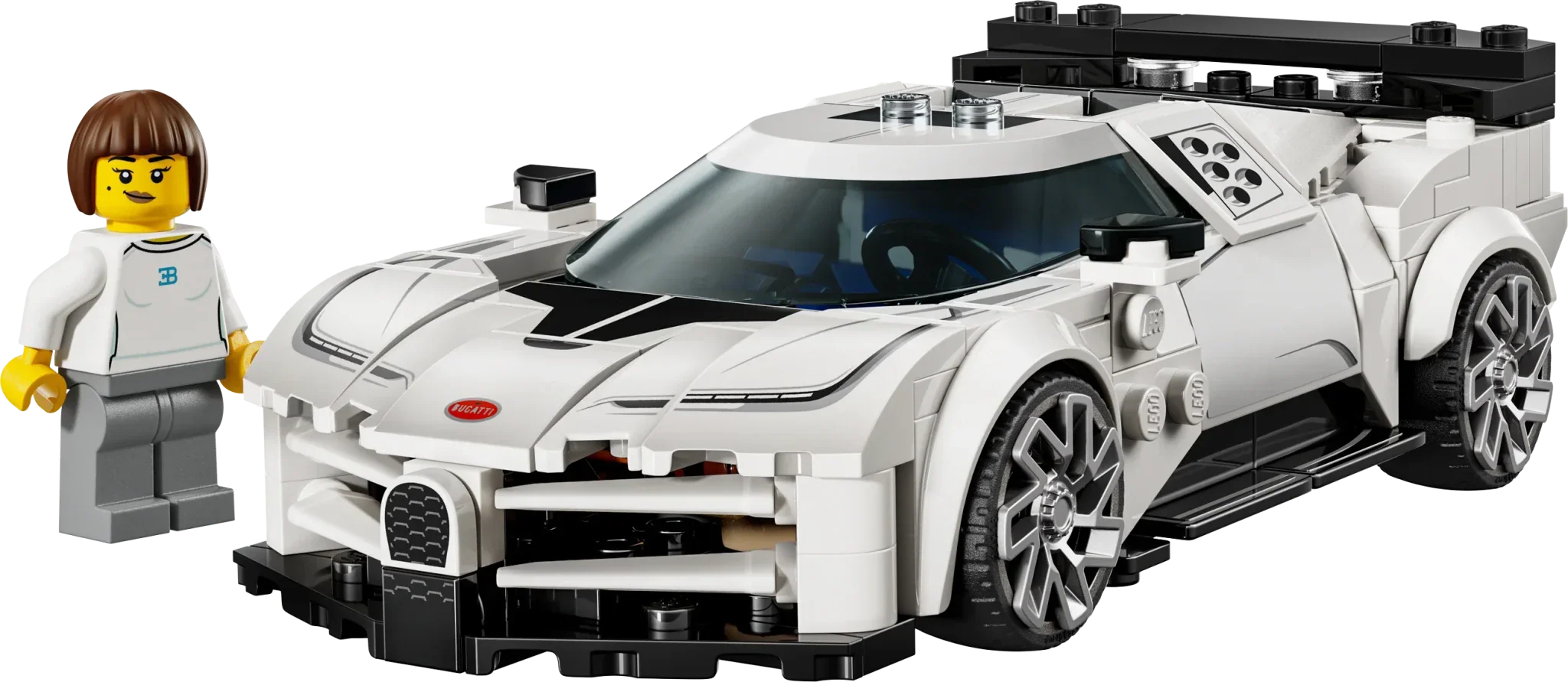LEGO Speed Champions Bugatti Centodieci Hyper Sports Car - Image 3