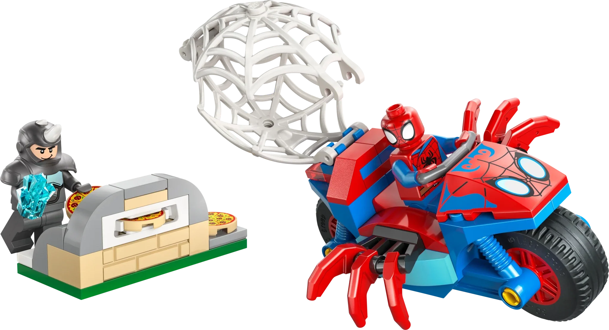 LEGO Spidey Spidey on his Motorcycle vs. Rhino - Image 3