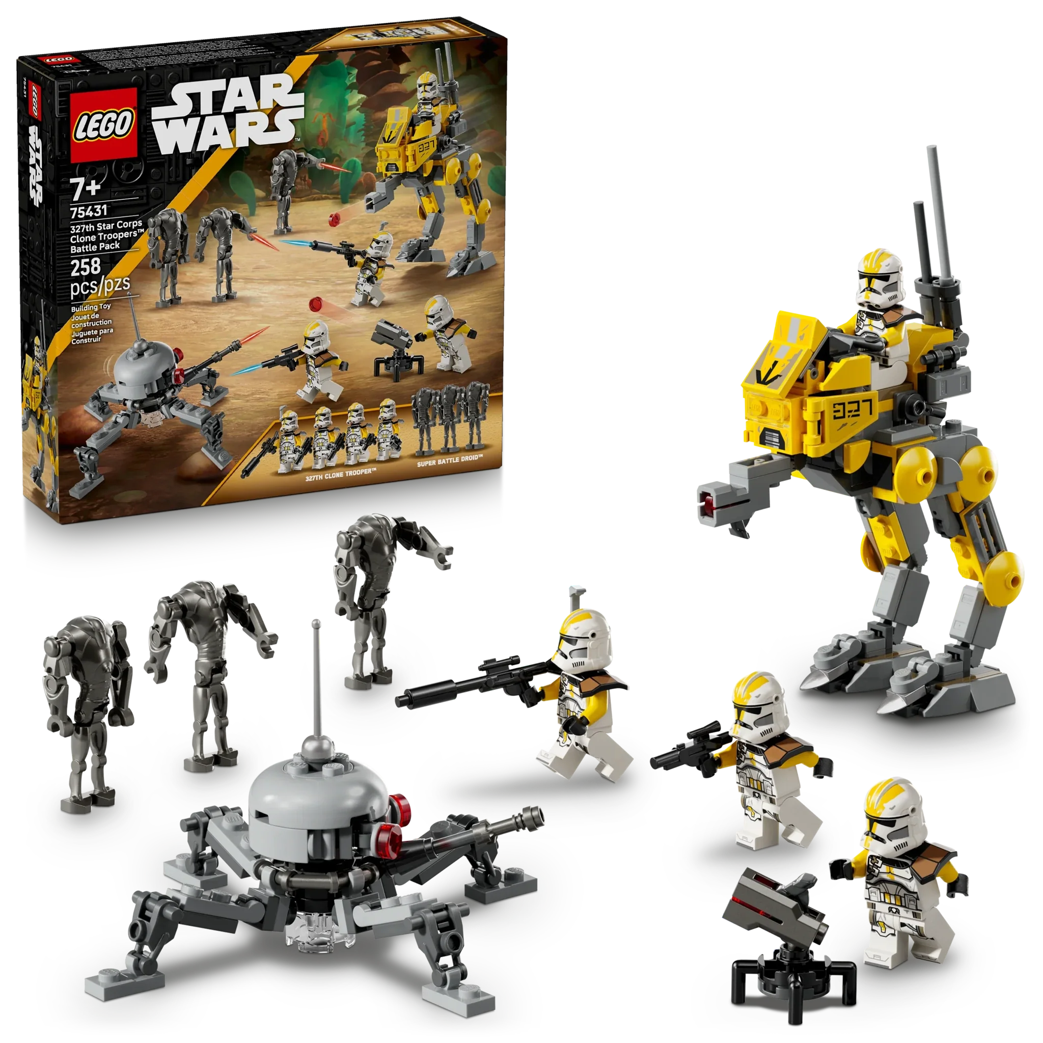 LEGO Star Wars 327th Star Corps Clone Troopers Battle Pack - Image 2