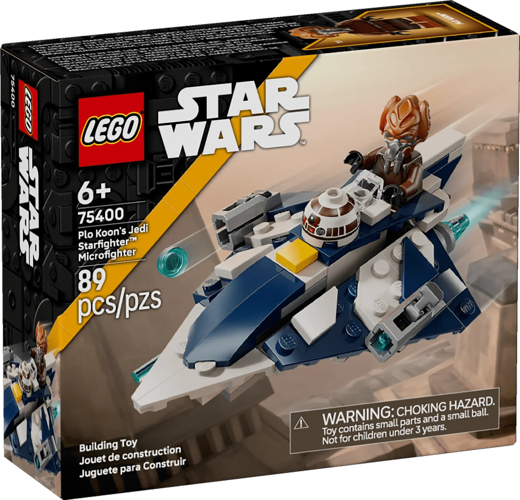 LEGO Star Wars Plo Koon's Jedi Starfighter Microfighter