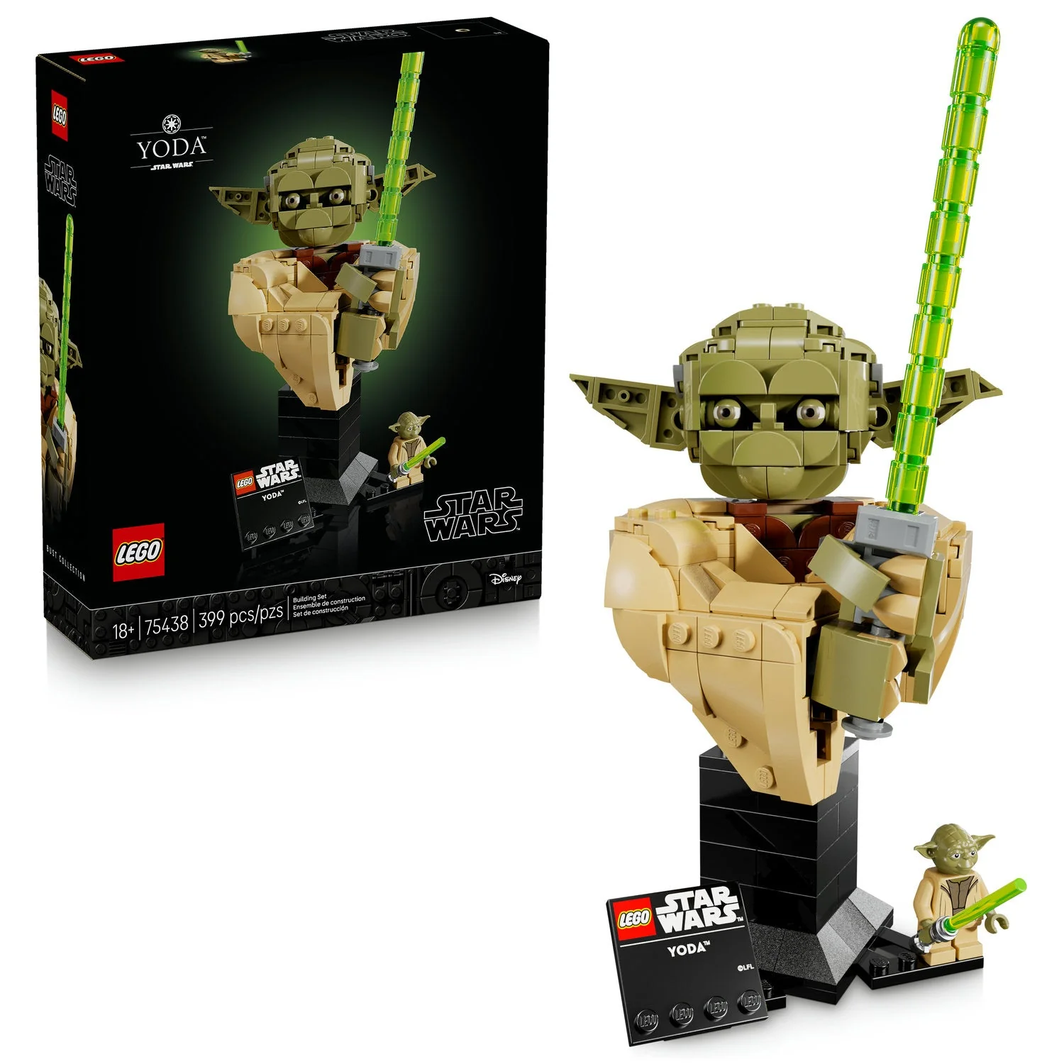 LEGO Star Wars Yoda Bust - Image 2