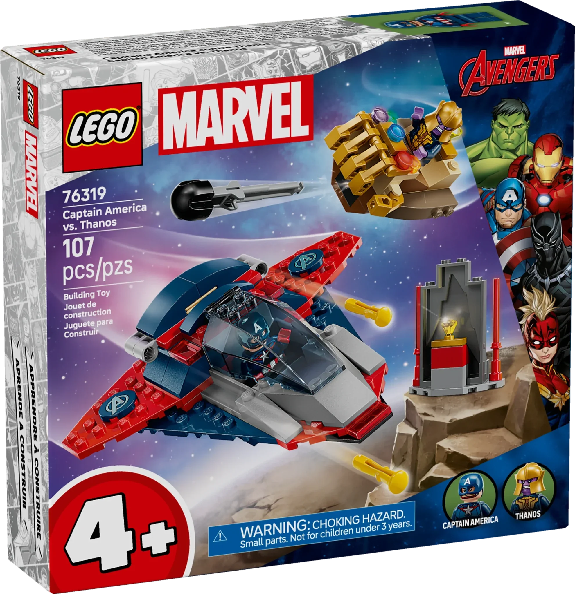 LEGO Super Heroes Marvel Captain America vs. Thanos
