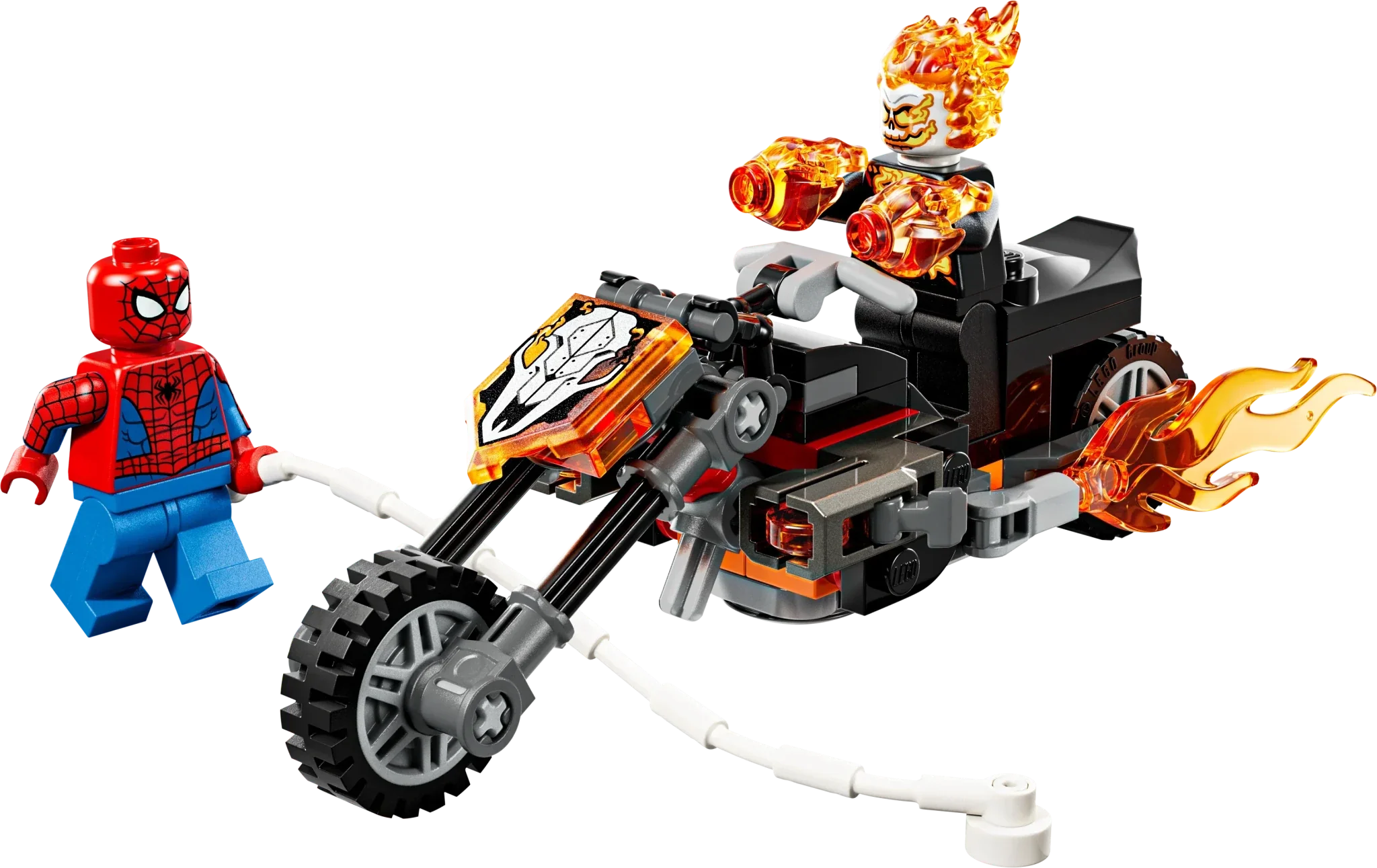 LEGO Super Heroes Marvel Spider-Man vs. Ghost Rider Motorcycle - Image 3
