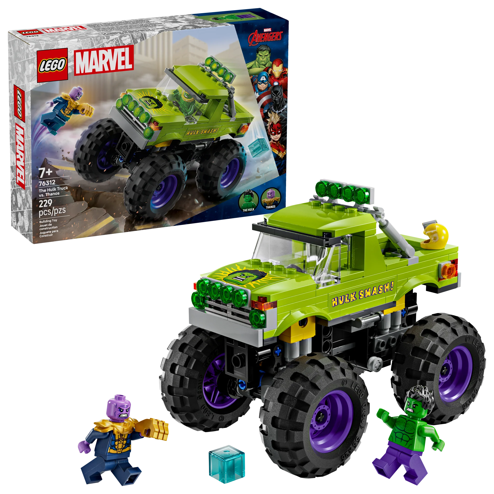 LEGO Super Heroes Marvel The Hulk Truck vs. Thanos - Image 2