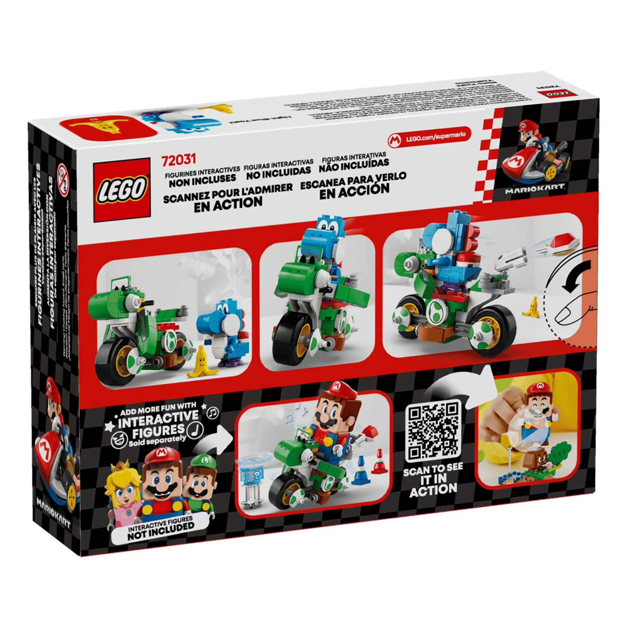 LEGO Super Mario Mario Kart Yoshi Bike