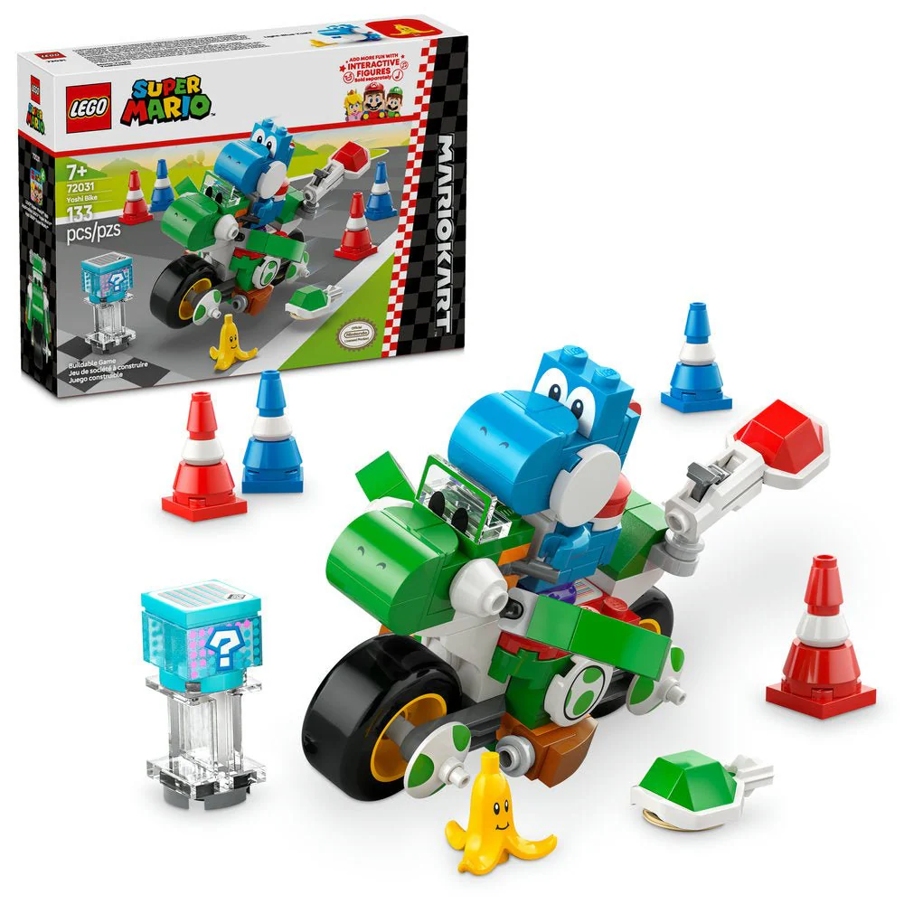 LEGO Super Mario Mario Kart Yoshi Bike - Image 2