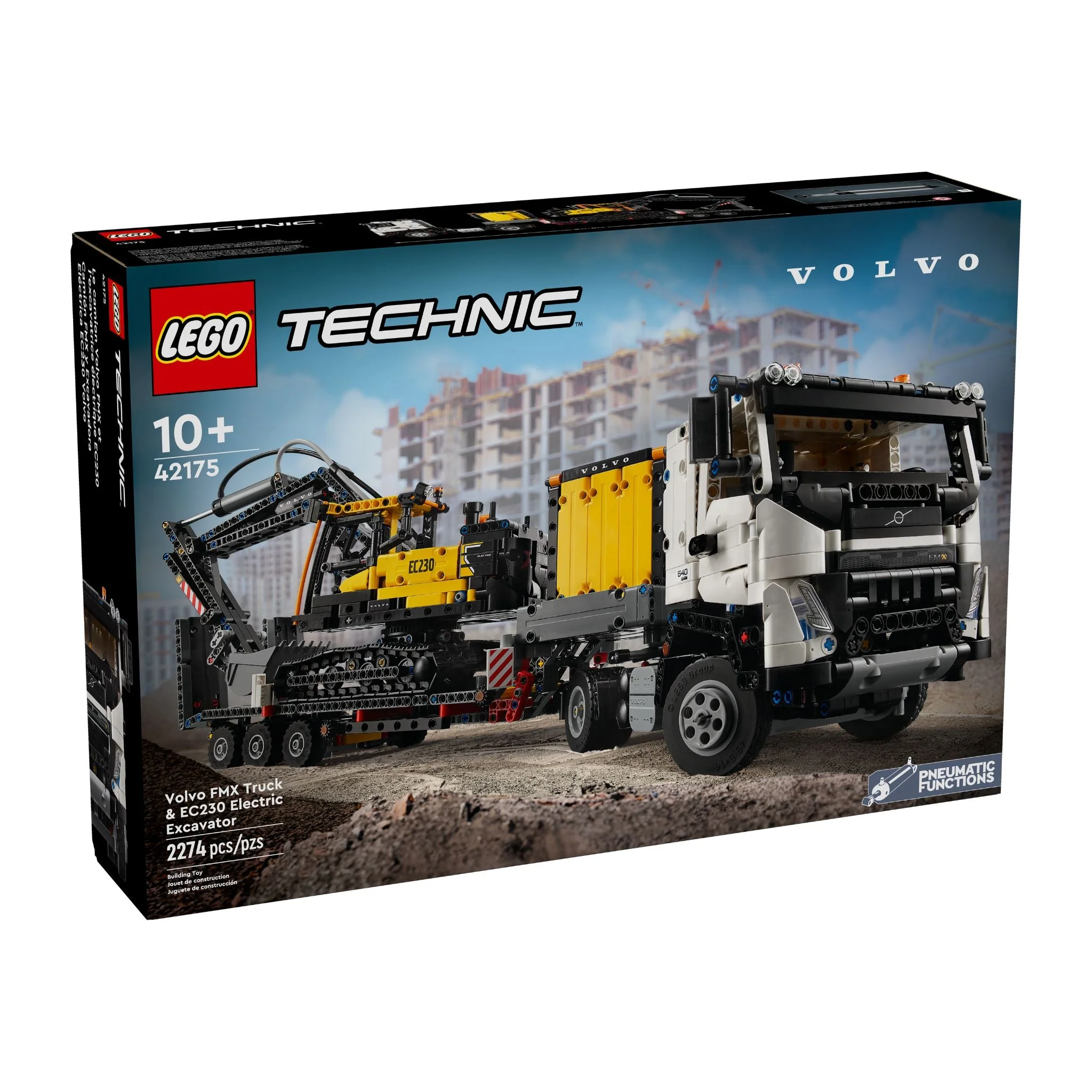 LEGO Technic Volvo FMX Truck & EC230 Electric Excavator