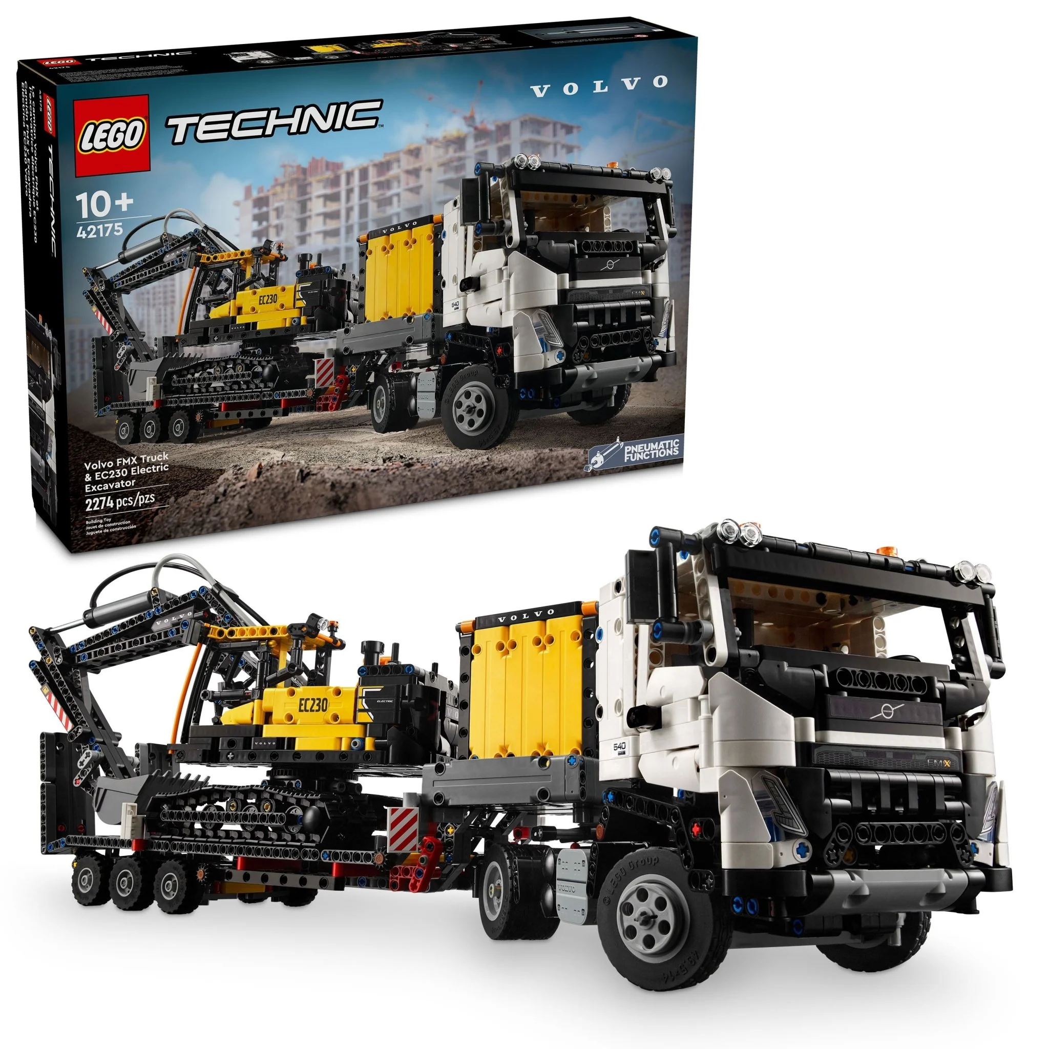 LEGO Technic Volvo FMX Truck & EC230 Electric Excavator - Image 2
