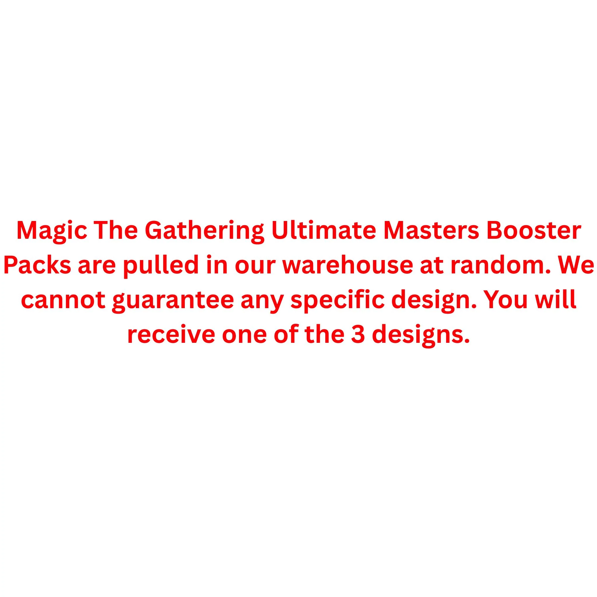 Magic The Gathering Ultimate Masters Booster Pack - Image 2