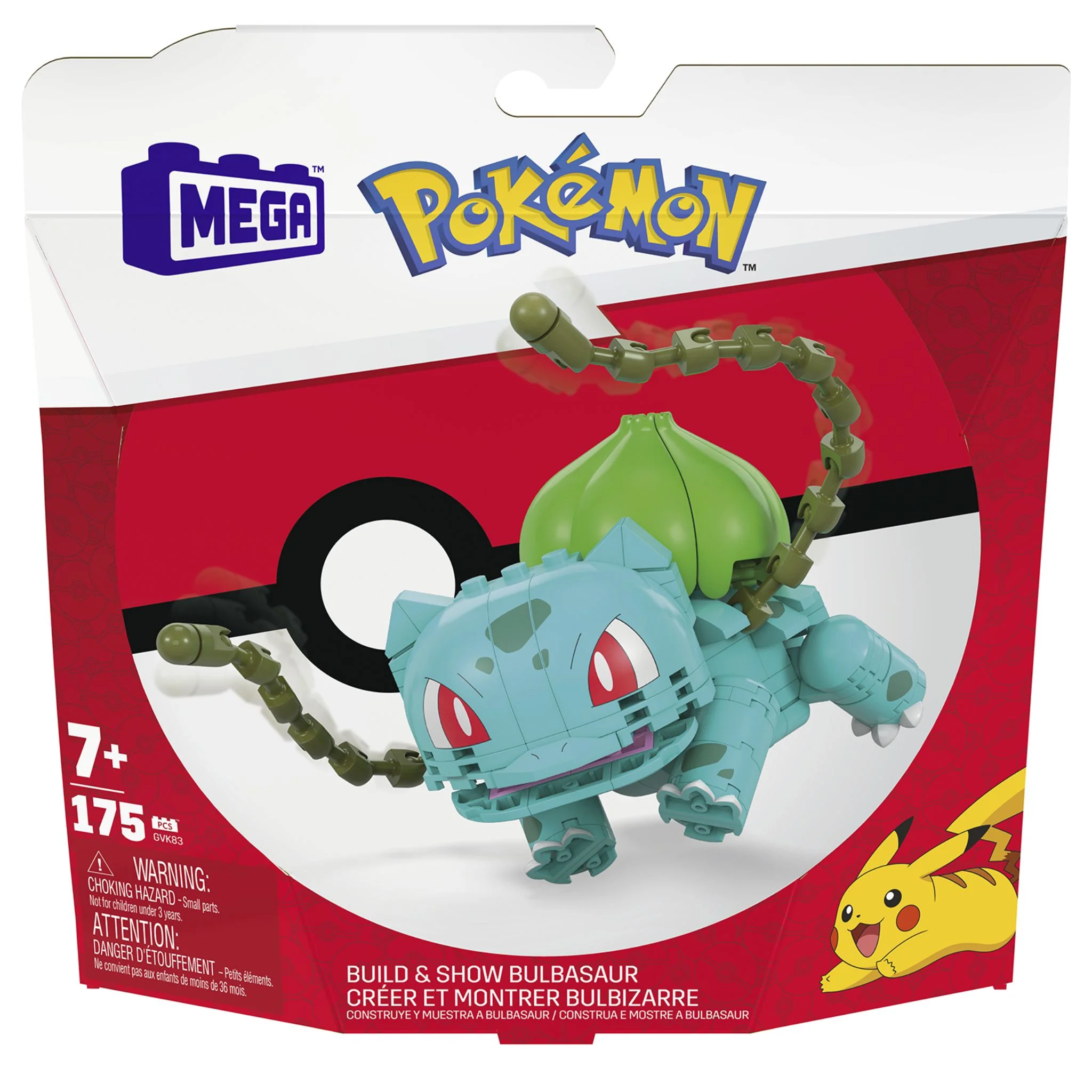 Mattel Mega Construx Pokemon Medium Bulbasaur