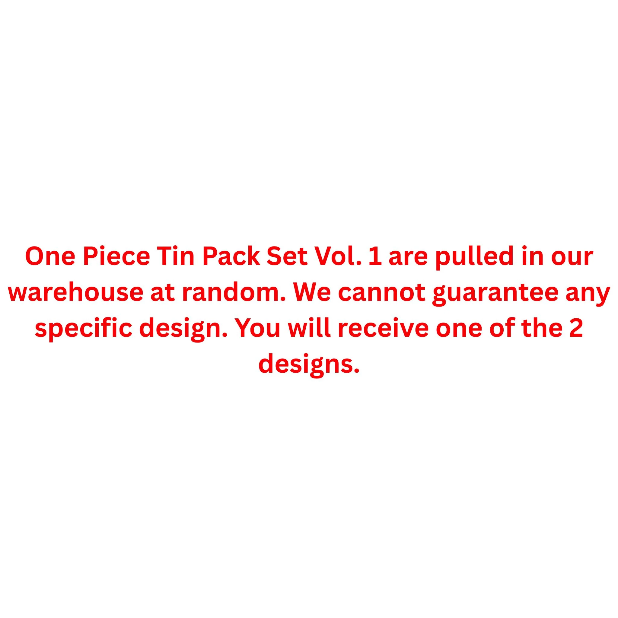 One Piece Tin Pack Set Vol. 1 - Image 2