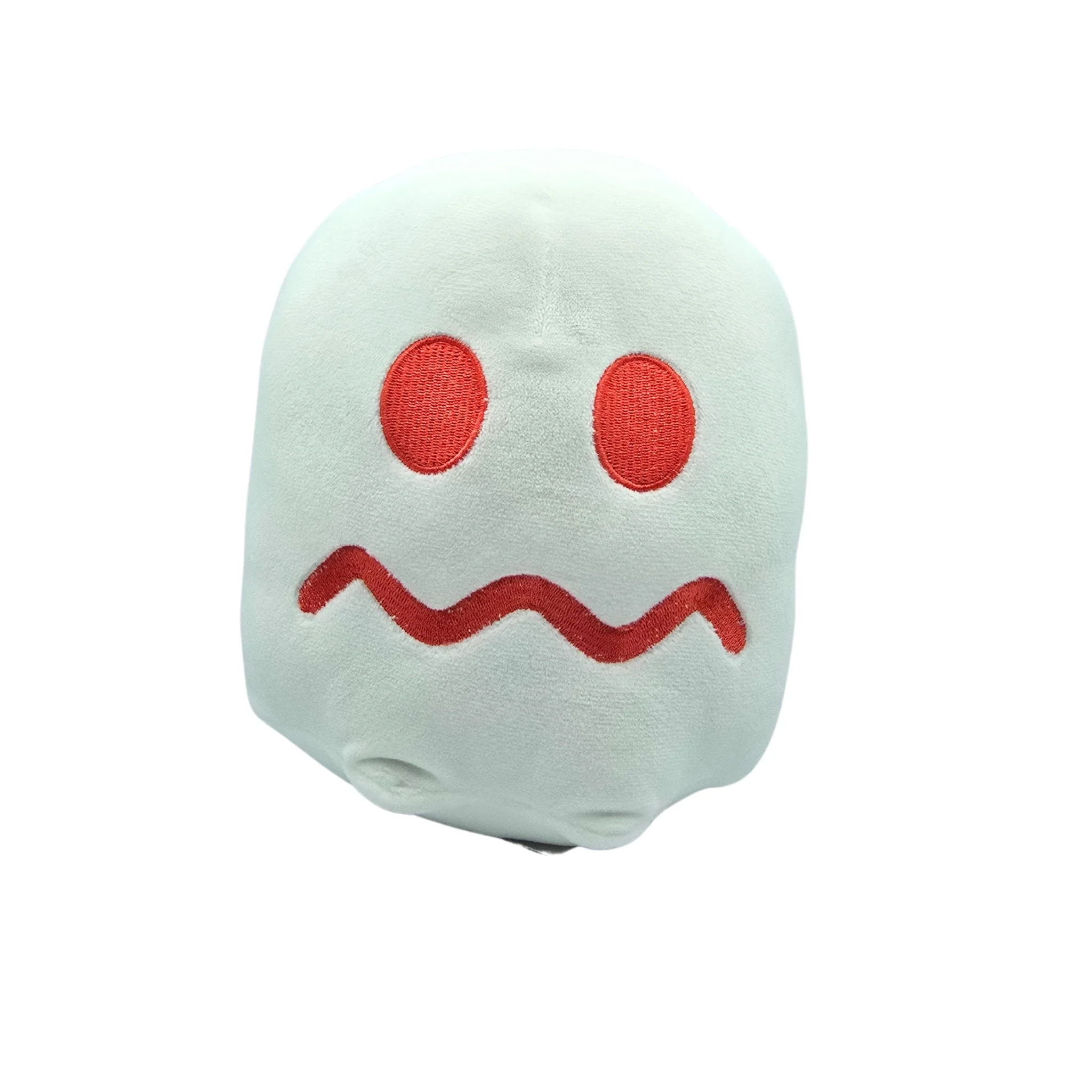 Pac Man Plushie Triggered White
