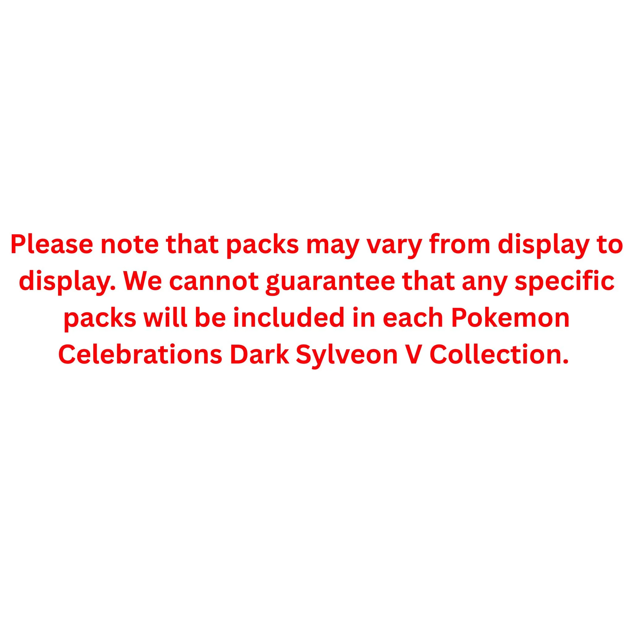 Pokemon Celebrations Dark Sylveon V Collection - Image 2