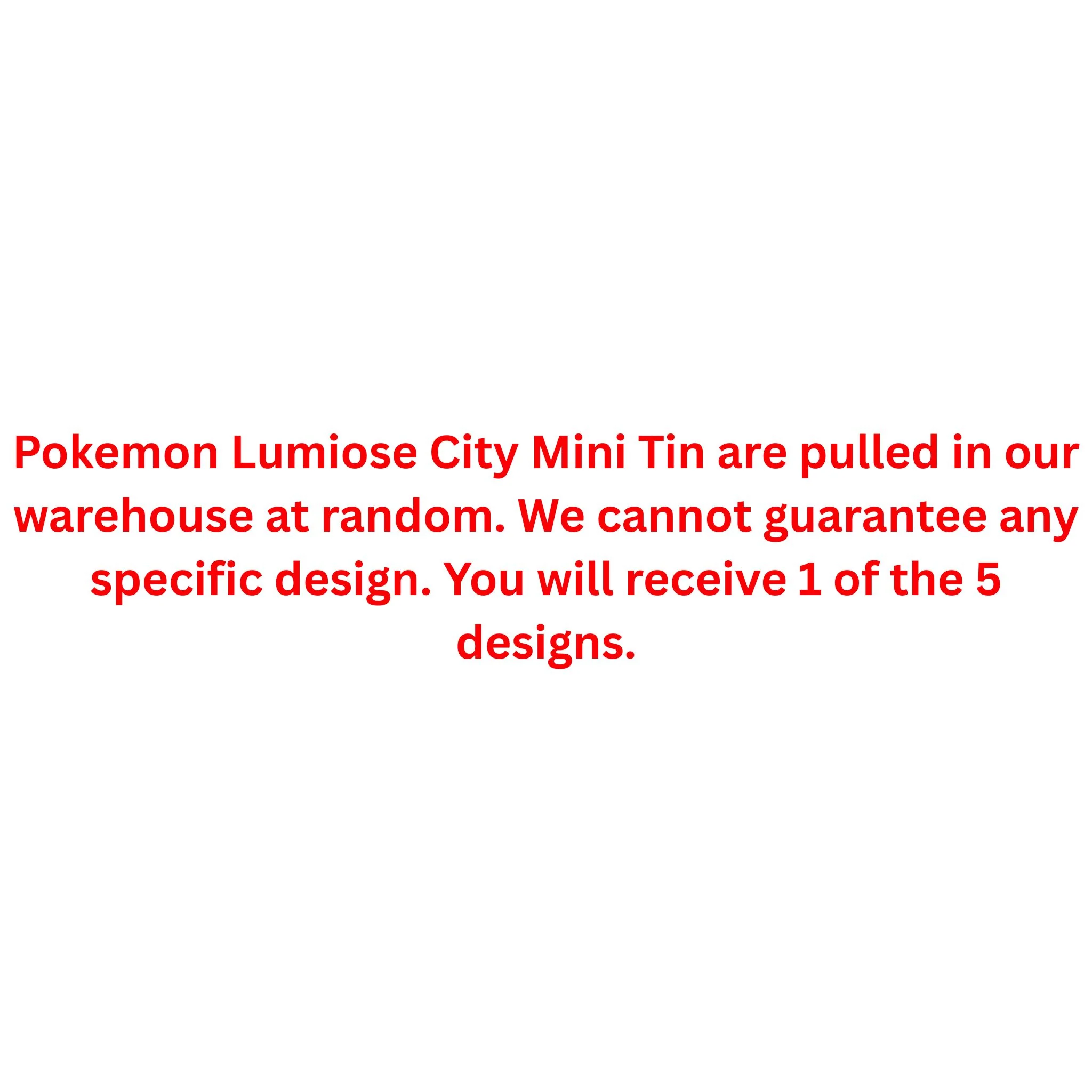 Pokemon Lumiose City Mini Tin - Image 2