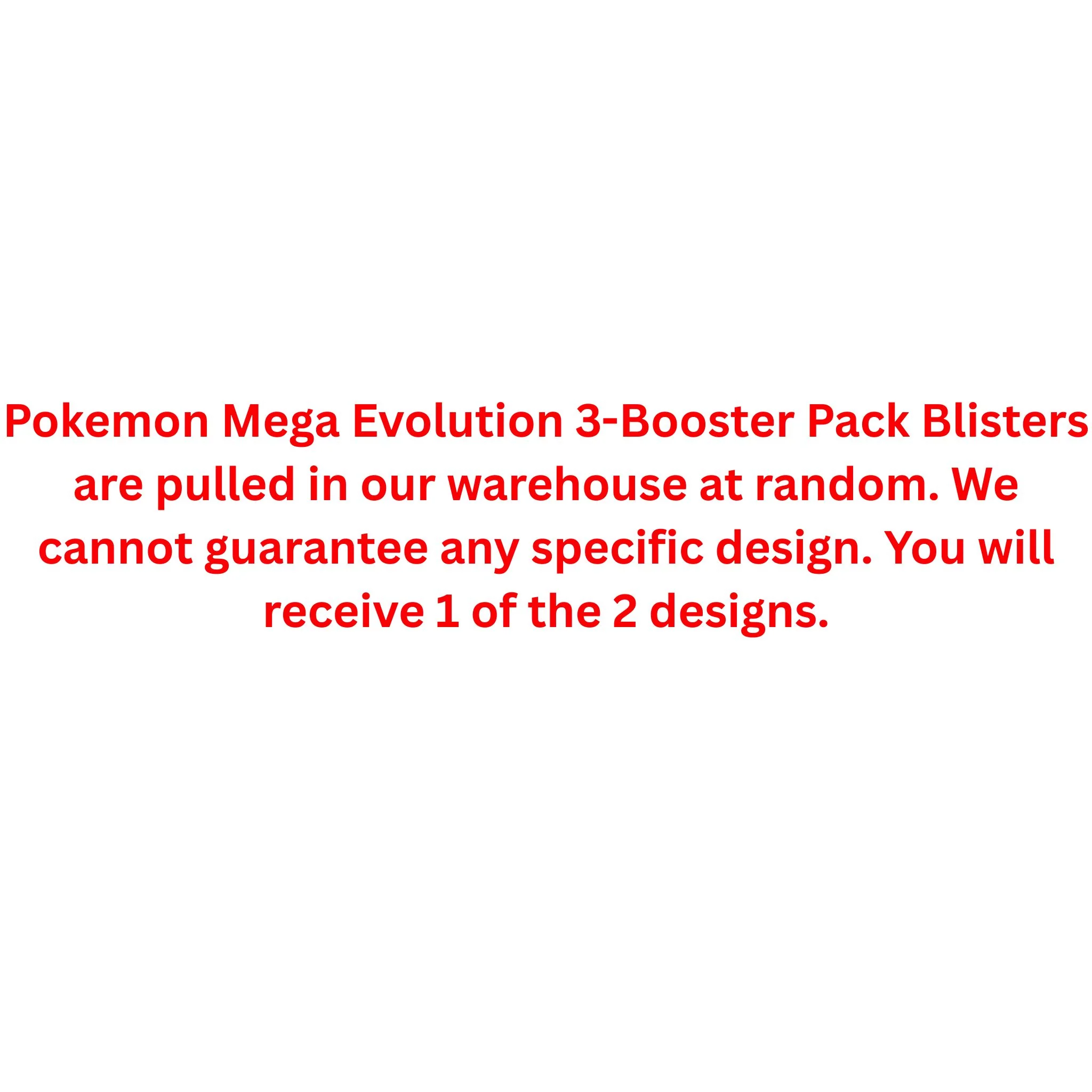 Pokemon Mega Evolution 3-Booster Pack Blister - Image 2