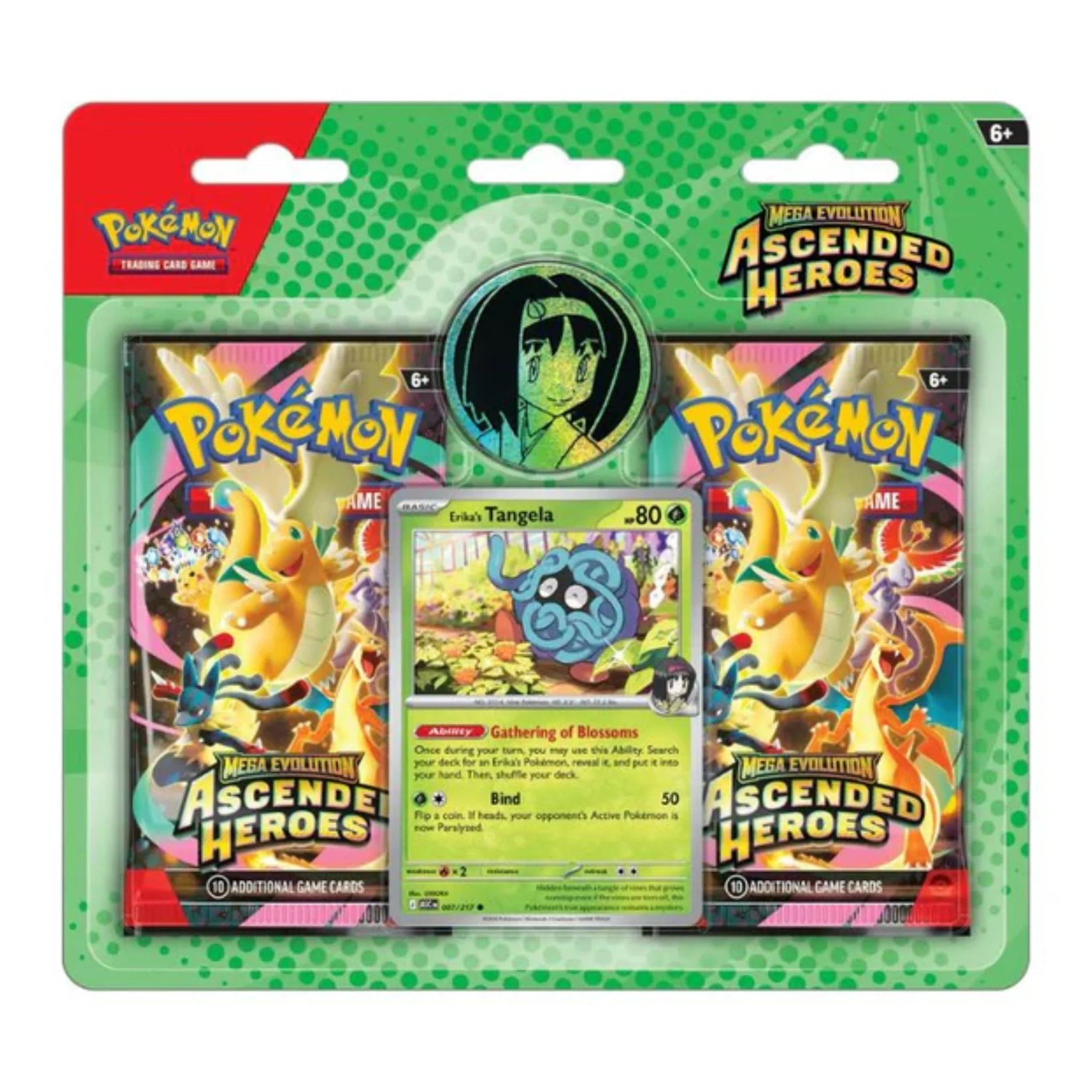 Pokemon Mega Evolution Ascended Heroes 2-Pack Collection - Image 2
