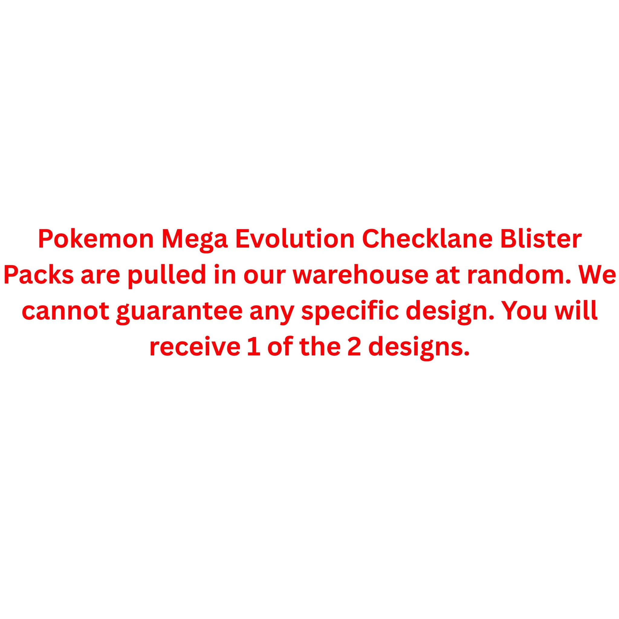Pokemon Mega Evolution Checklane Blister Pack - Image 2