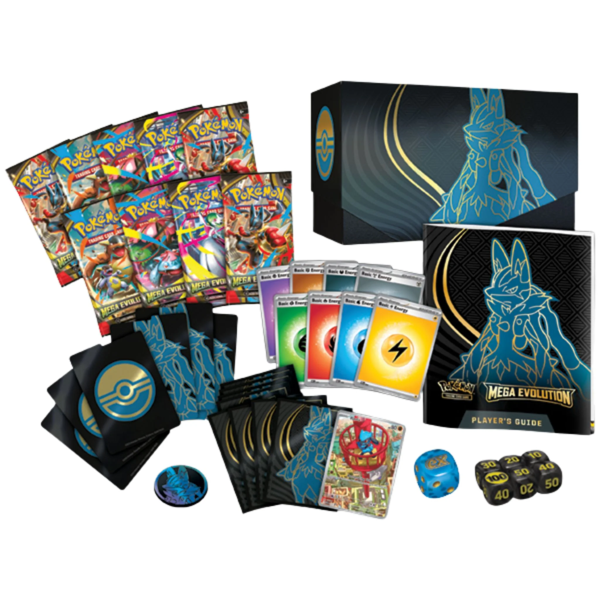 Pokemon Mega Evolution Elite Trainer Box (Mega Lucario) - Image 2