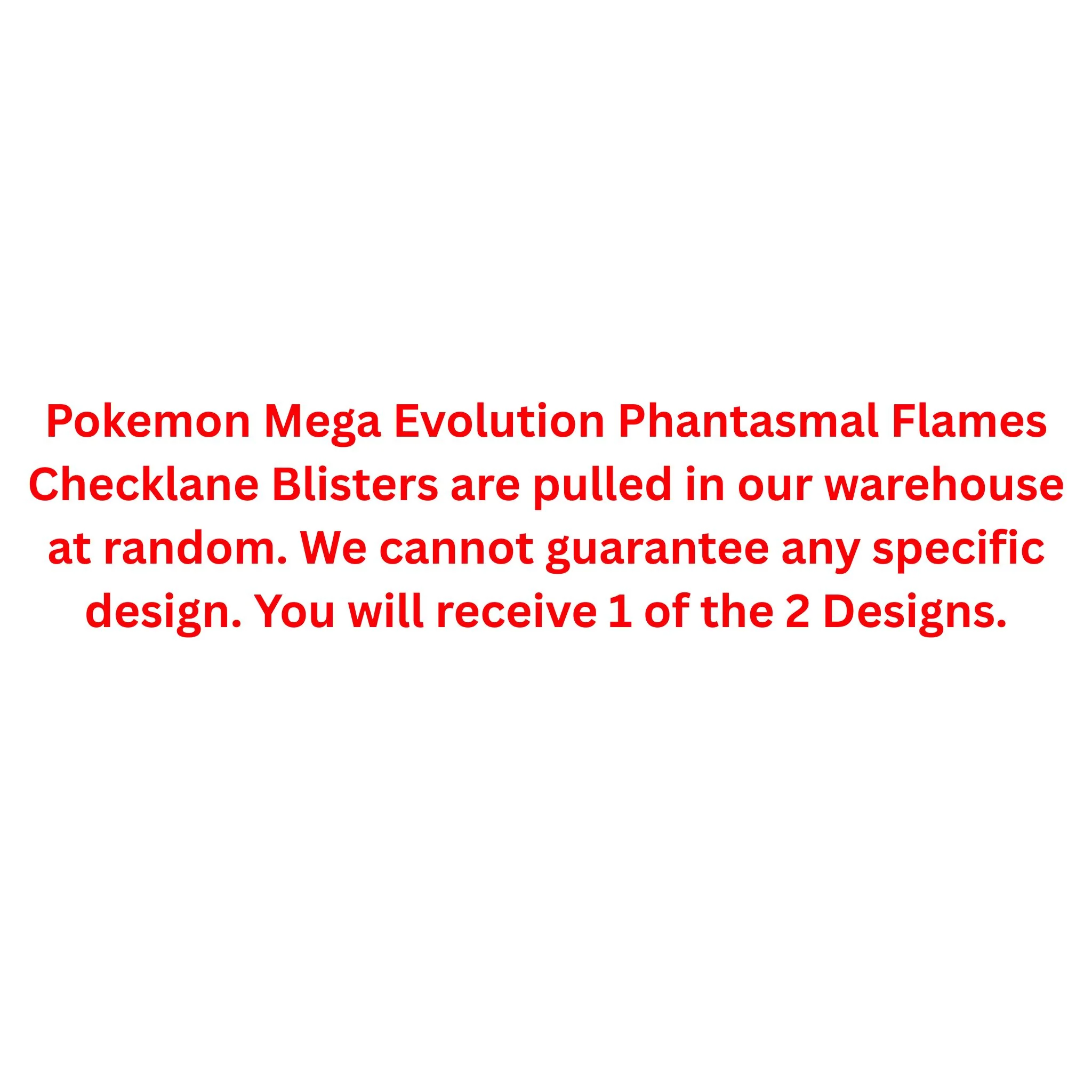 Pokemon Mega Evolution Phantasmal Flames Checklane Blister - Image 2