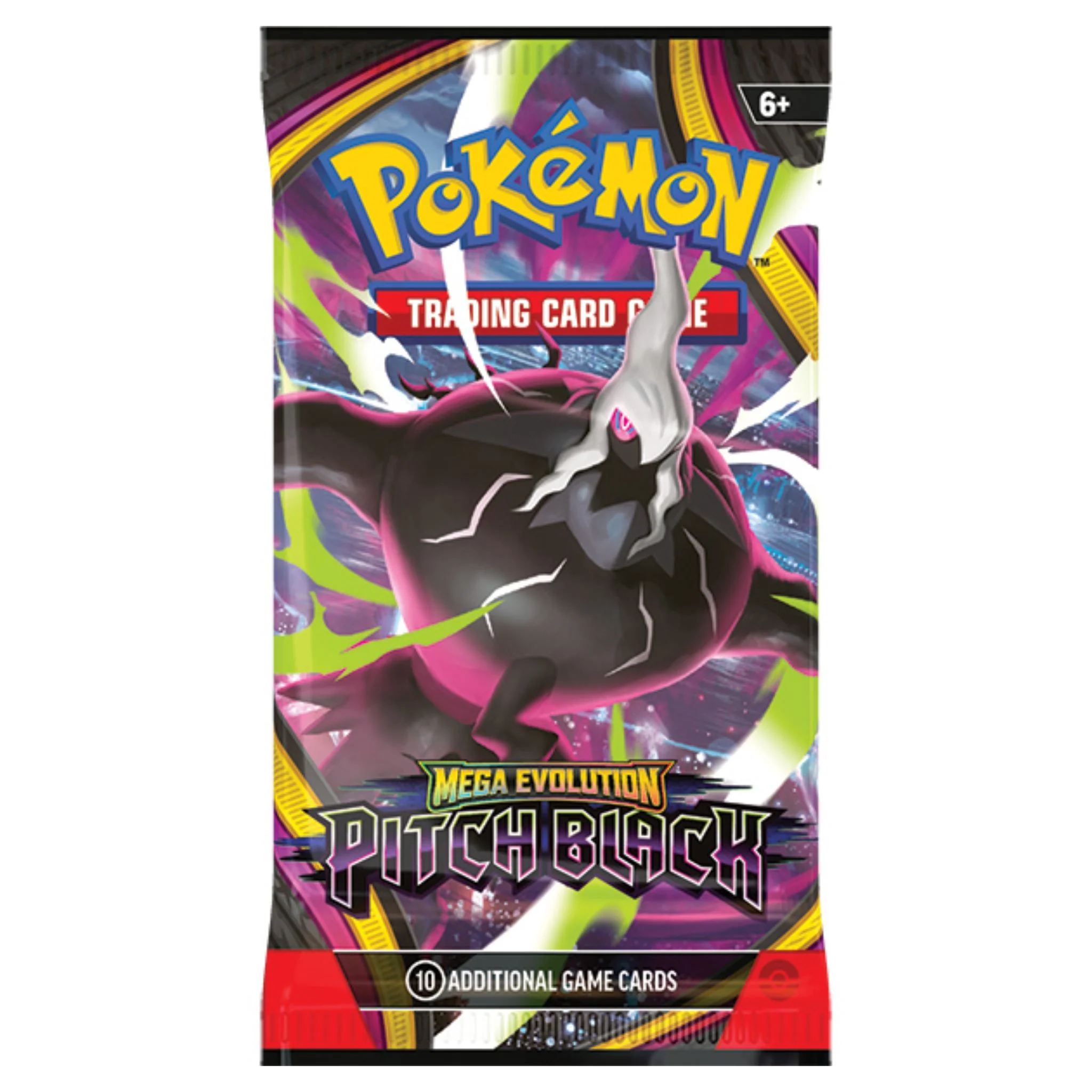 Pokemon Mega Evolution Pitch Black Booster Pack - Image 3