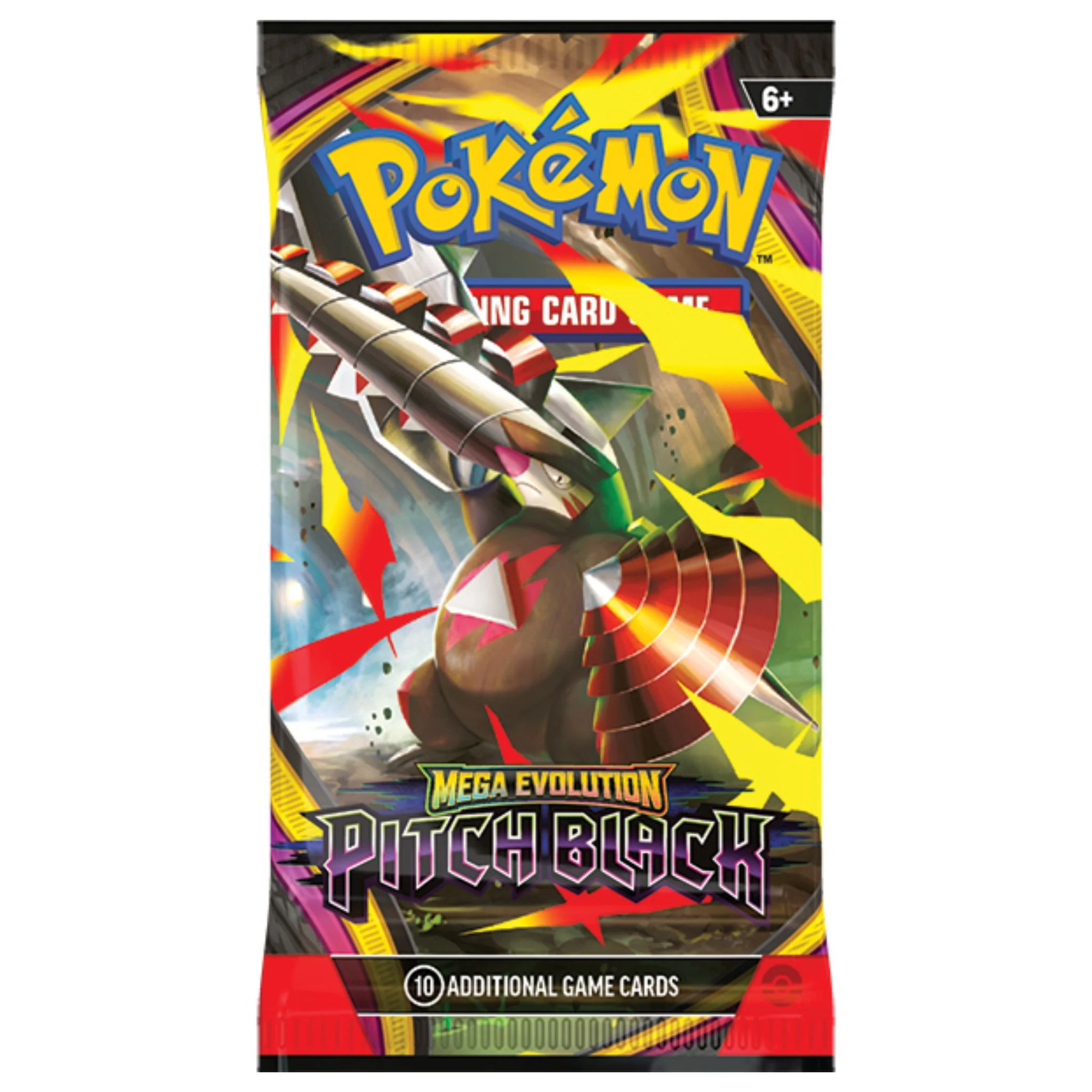 Pokemon Mega Evolution Pitch Black Booster Pack - Image 4