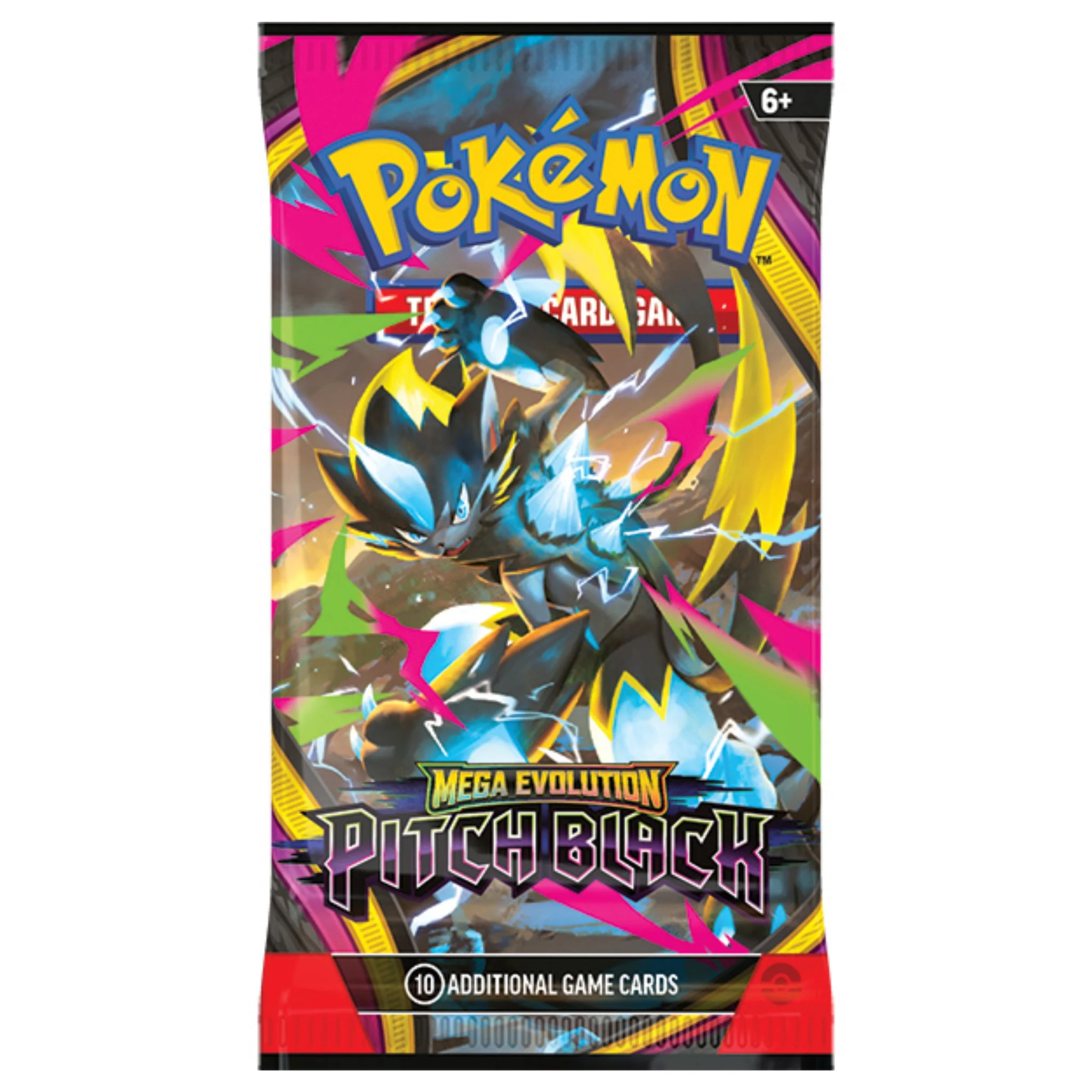 Pokemon Mega Evolution Pitch Black Booster Pack - Image 5