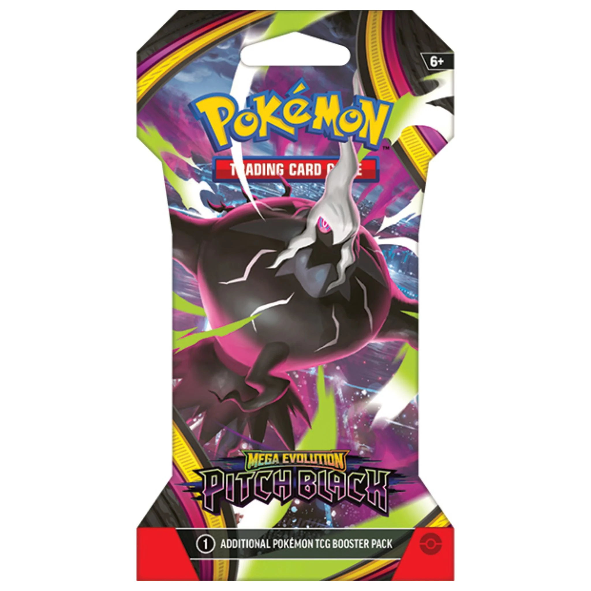 Pokemon Mega Evolution Pitch Black Sleeved Booster Pack - Image 3