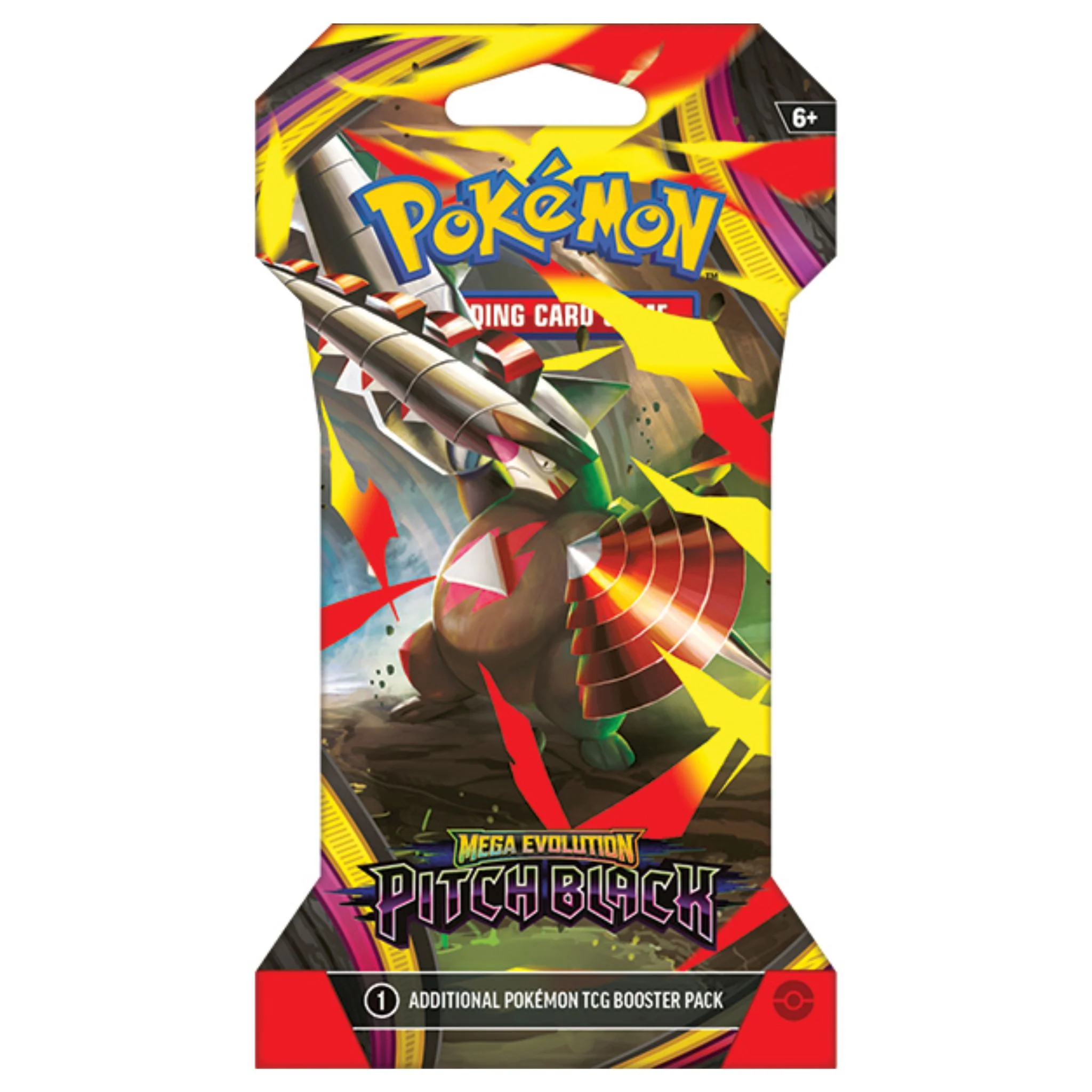 Pokemon Mega Evolution Pitch Black Sleeved Booster Pack - Image 4