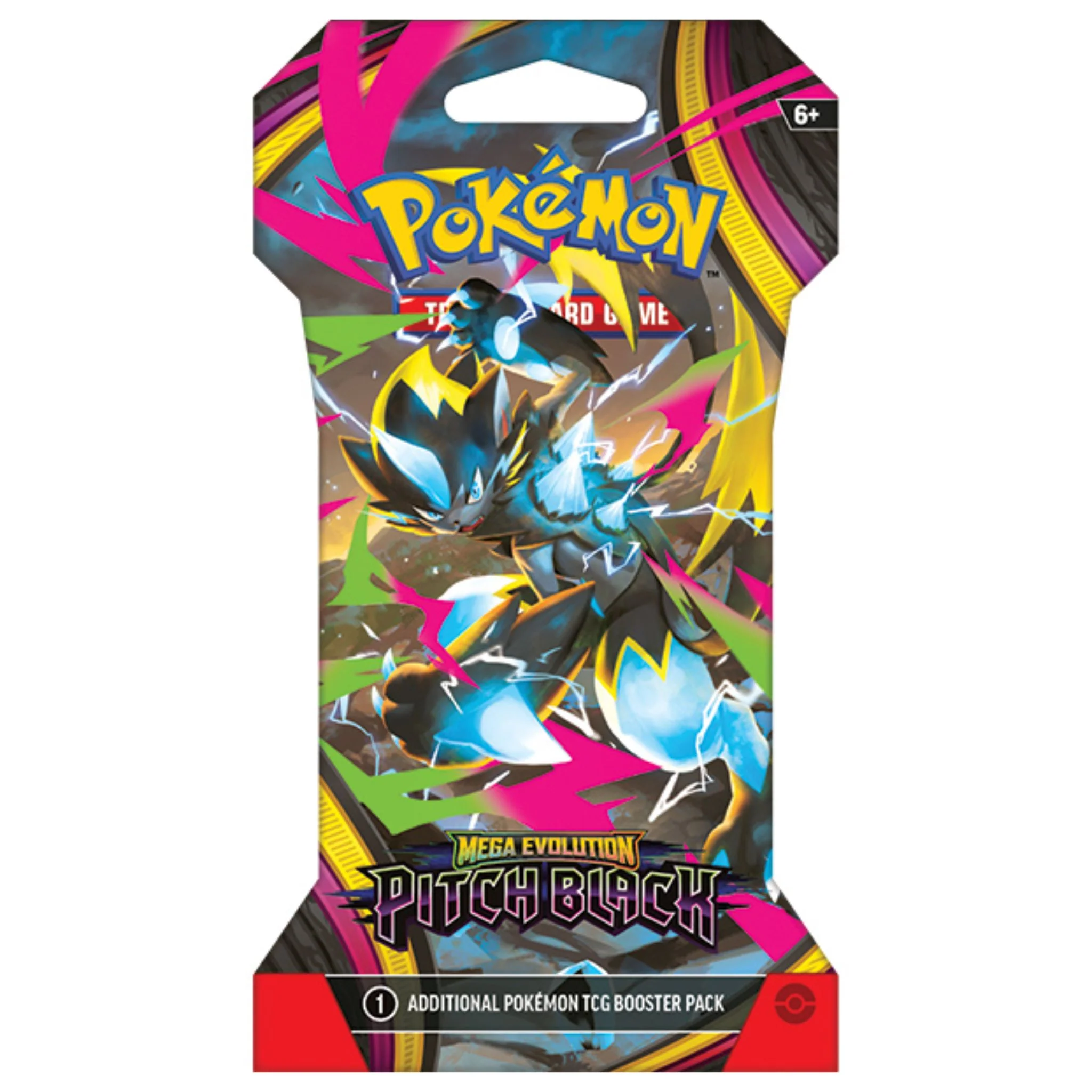Pokemon Mega Evolution Pitch Black Sleeved Booster Pack - Image 5