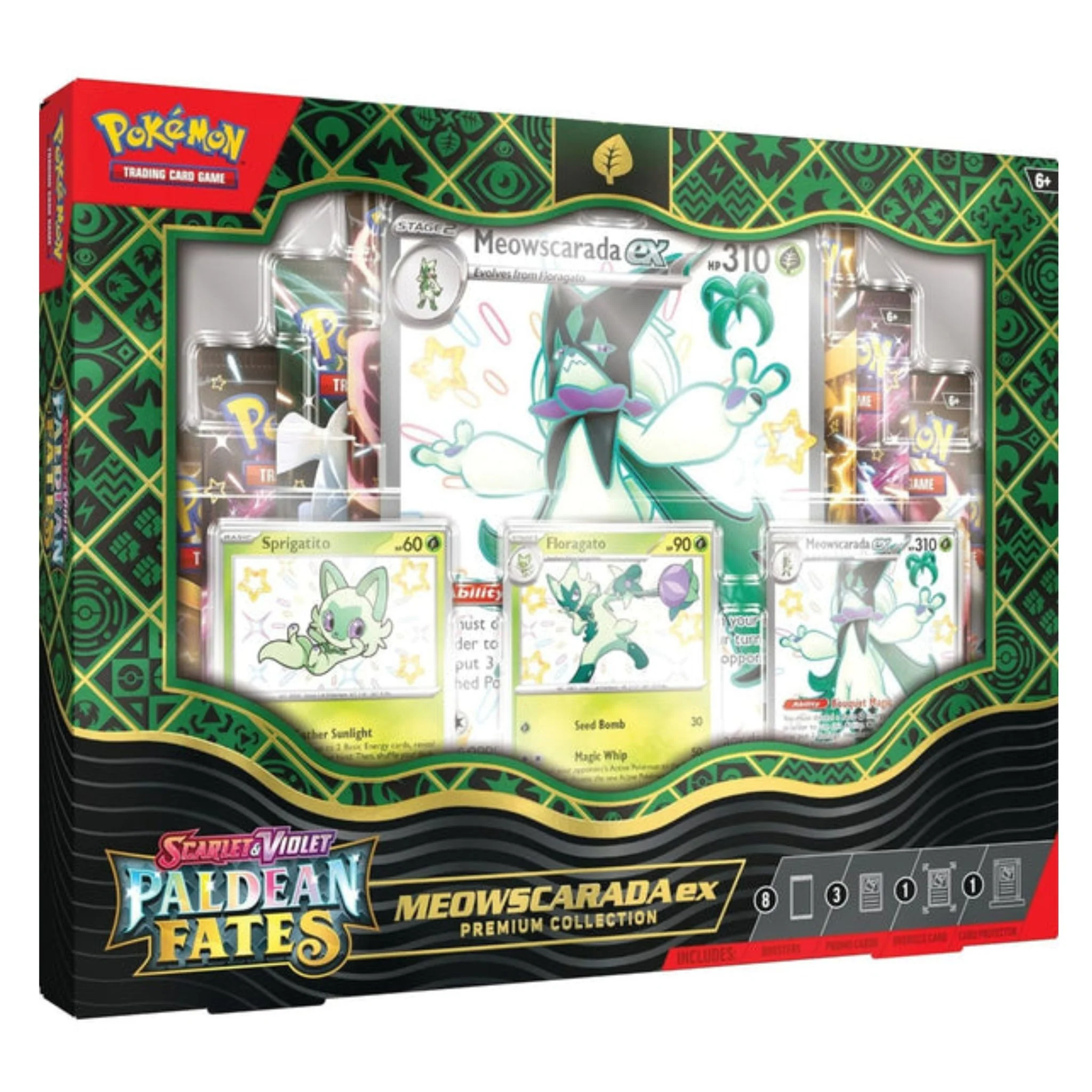 Pokemon Scarlet & Violet Paldean Fates Premium Collection (Meowscarada Ex)