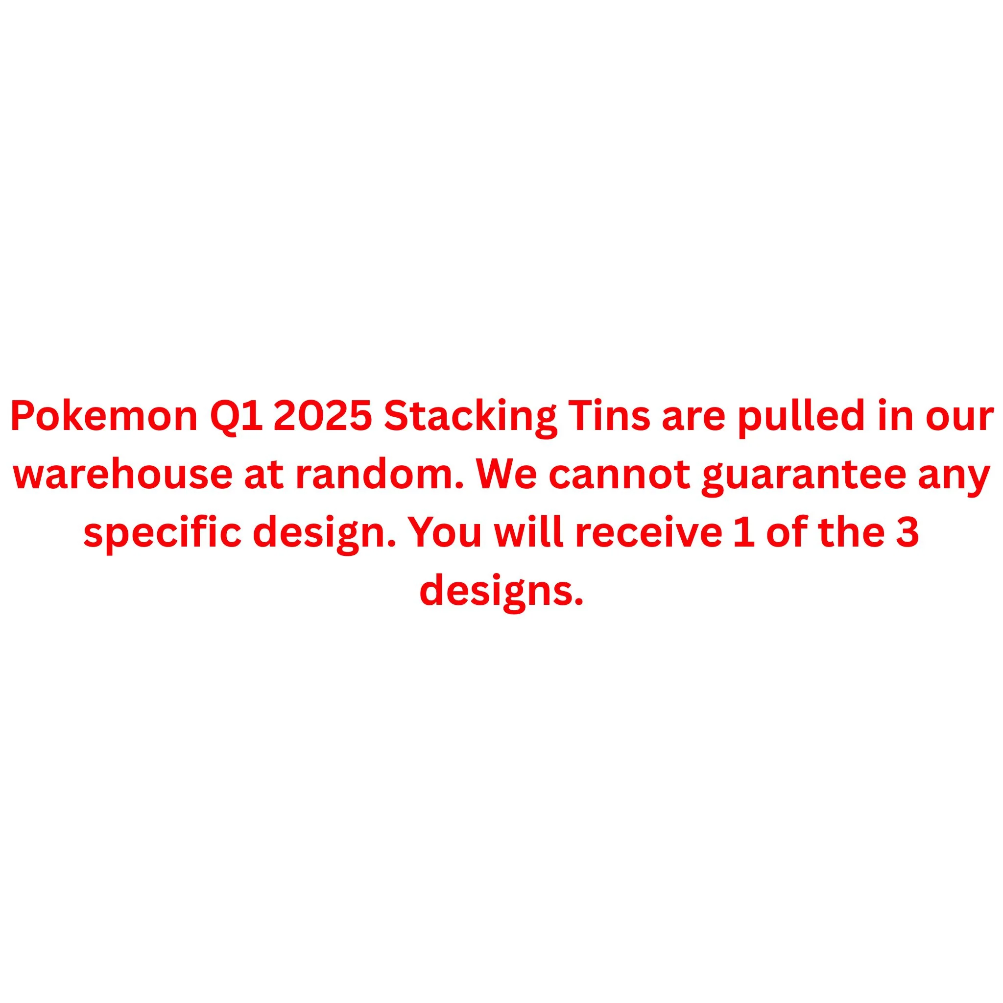 Pokemon 2025 Q1 Stacking Tin - Image 2