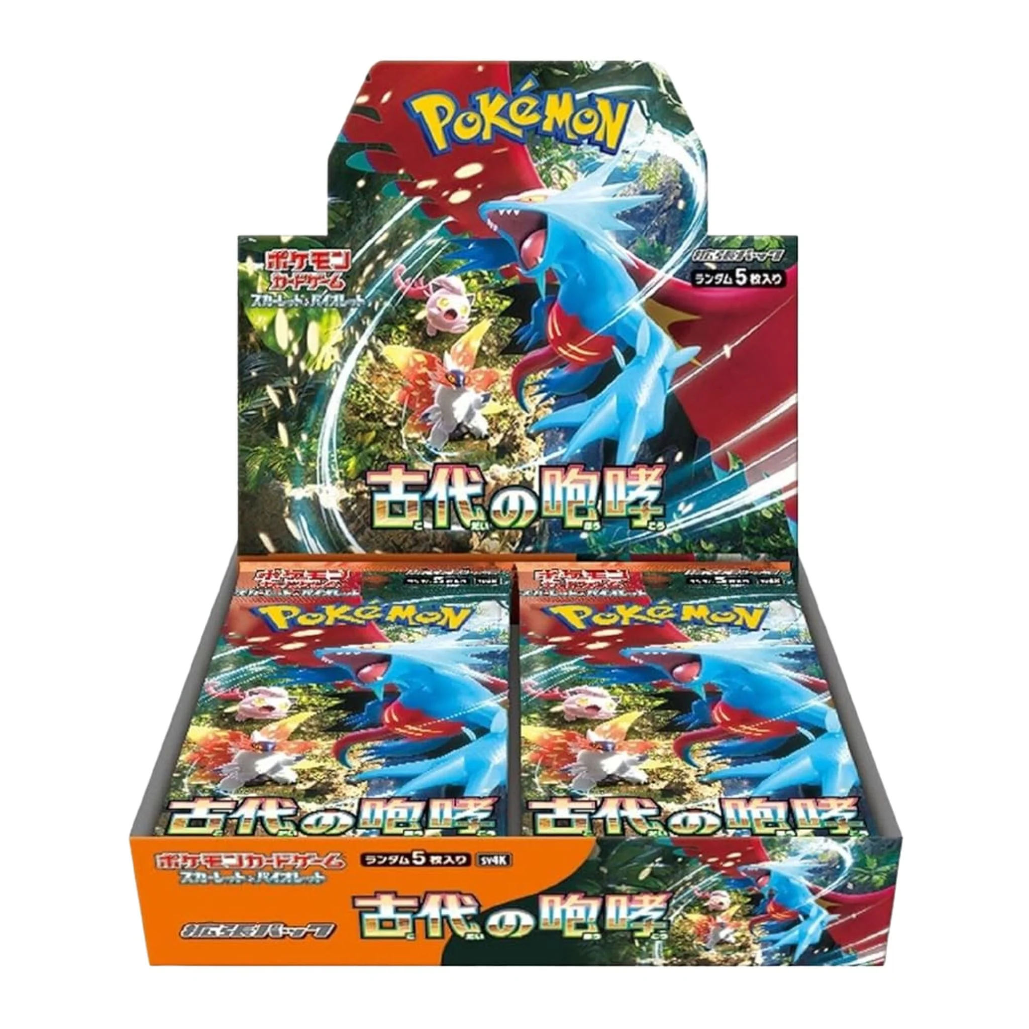 Pokemon Scarlet & Violet Ancient Roar Japanese Booster Box