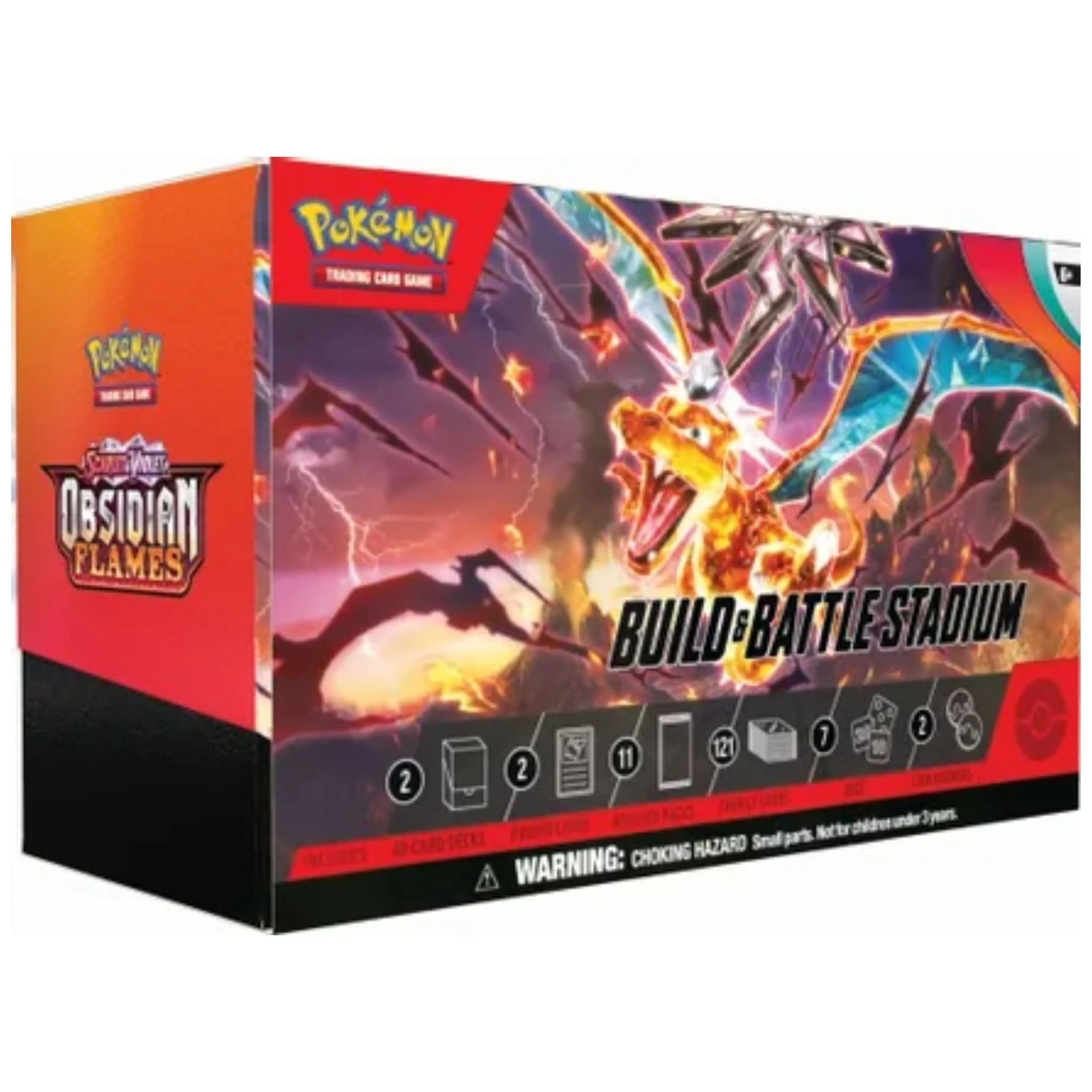 Pokemon Scarlet & Violet Obsidian Flames Build & Battle Stadium