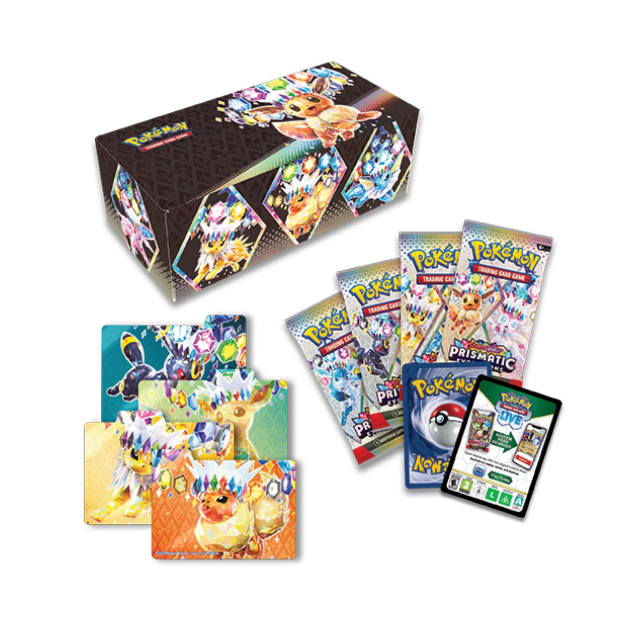 Pokemon Scarlet & Violet Prismatic Evolutions Surprise Box - Image 2