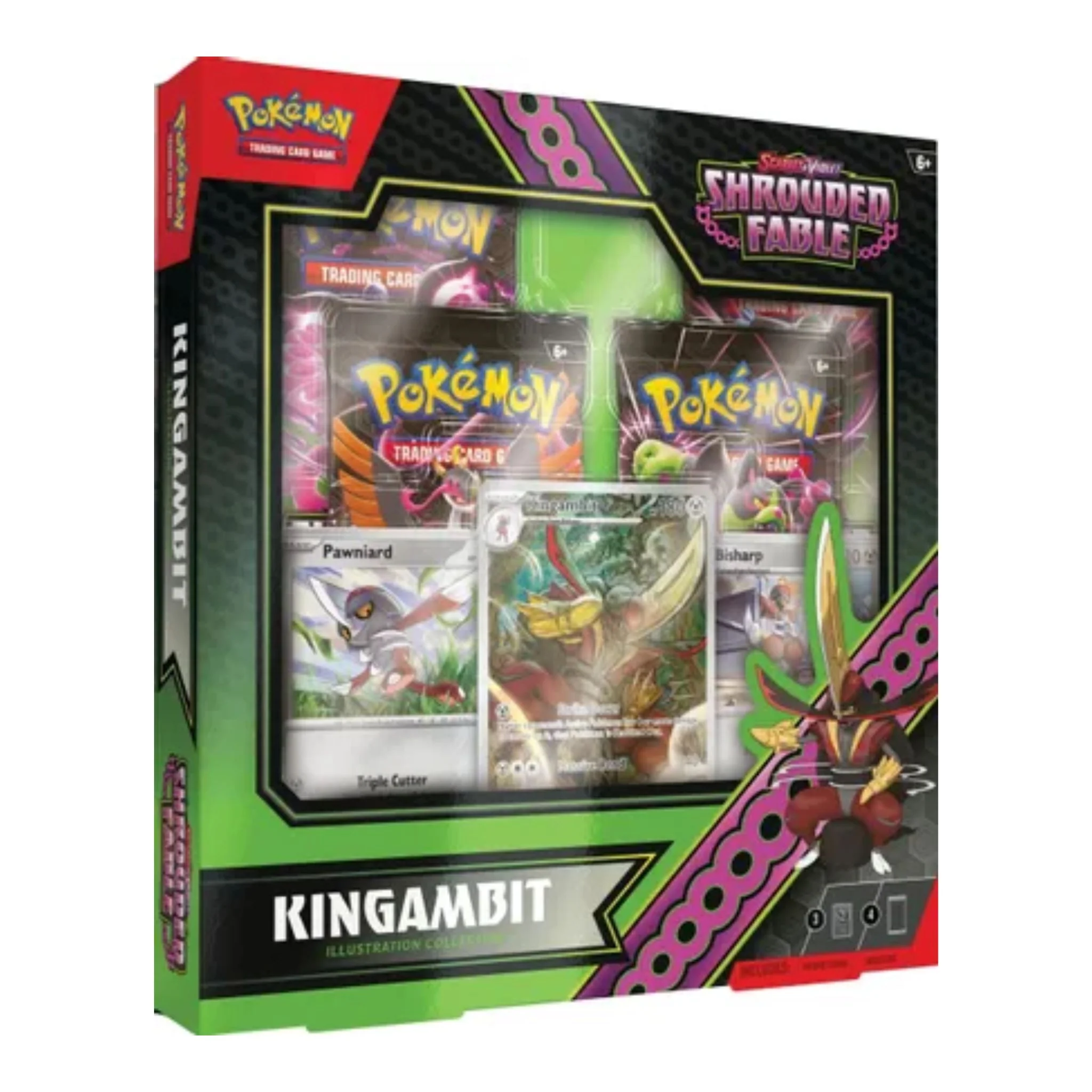 Pokemon Scarlet & Violet Shrouded Fable Kingambit Illustration Collection