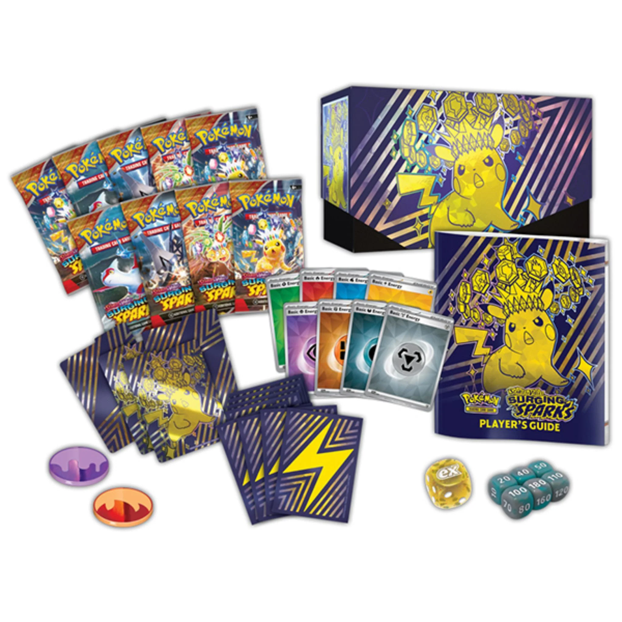 Pokemon Scarlet & Violet Surging Sparks Elite Trainer Box - Image 2