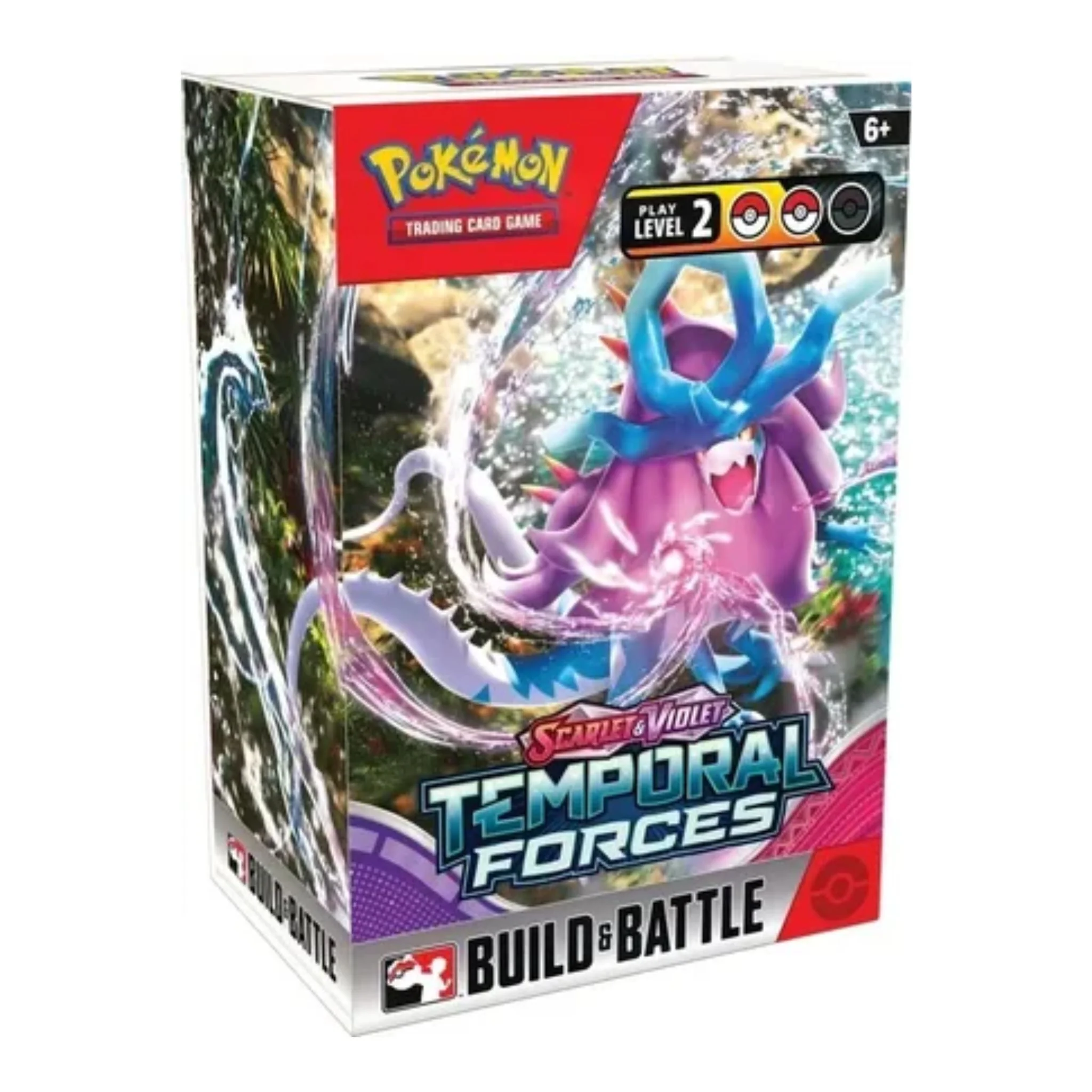 Pokemon Scarlet & Violet Temporal Forces Build & Battle Box